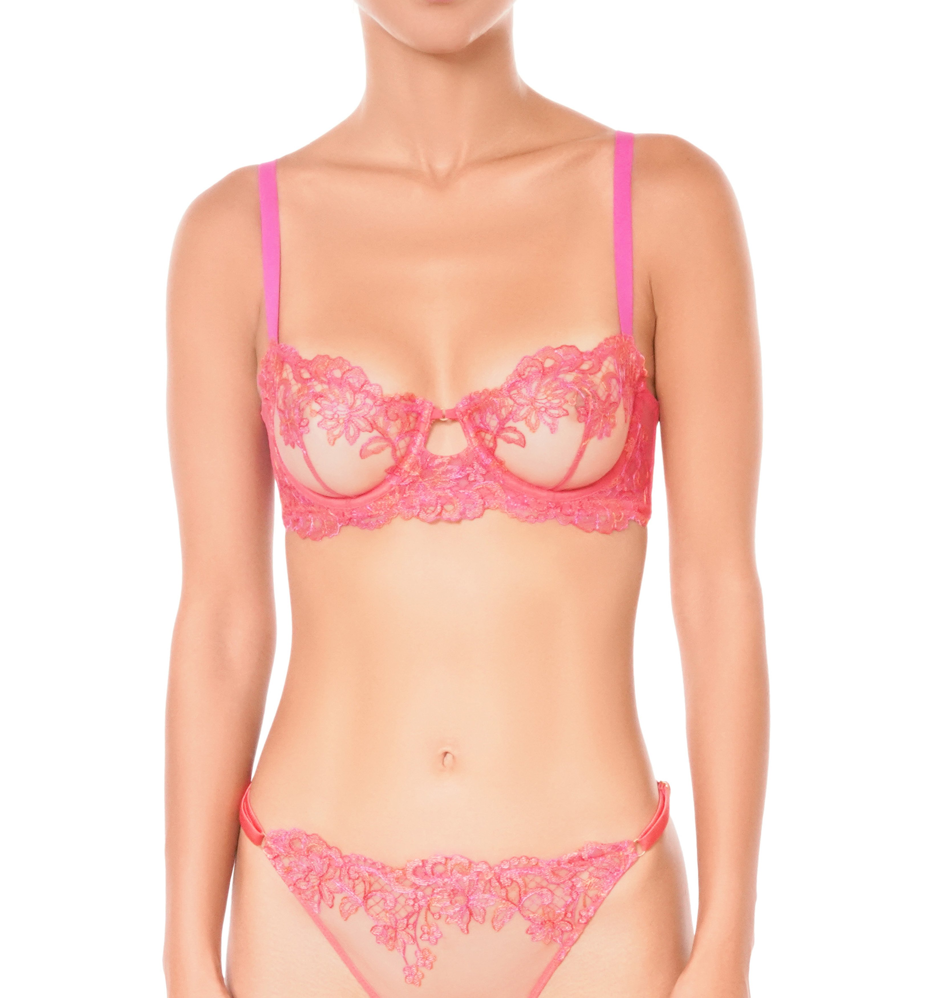 Bonbon rose soutien gorge armatures HUIT Rose