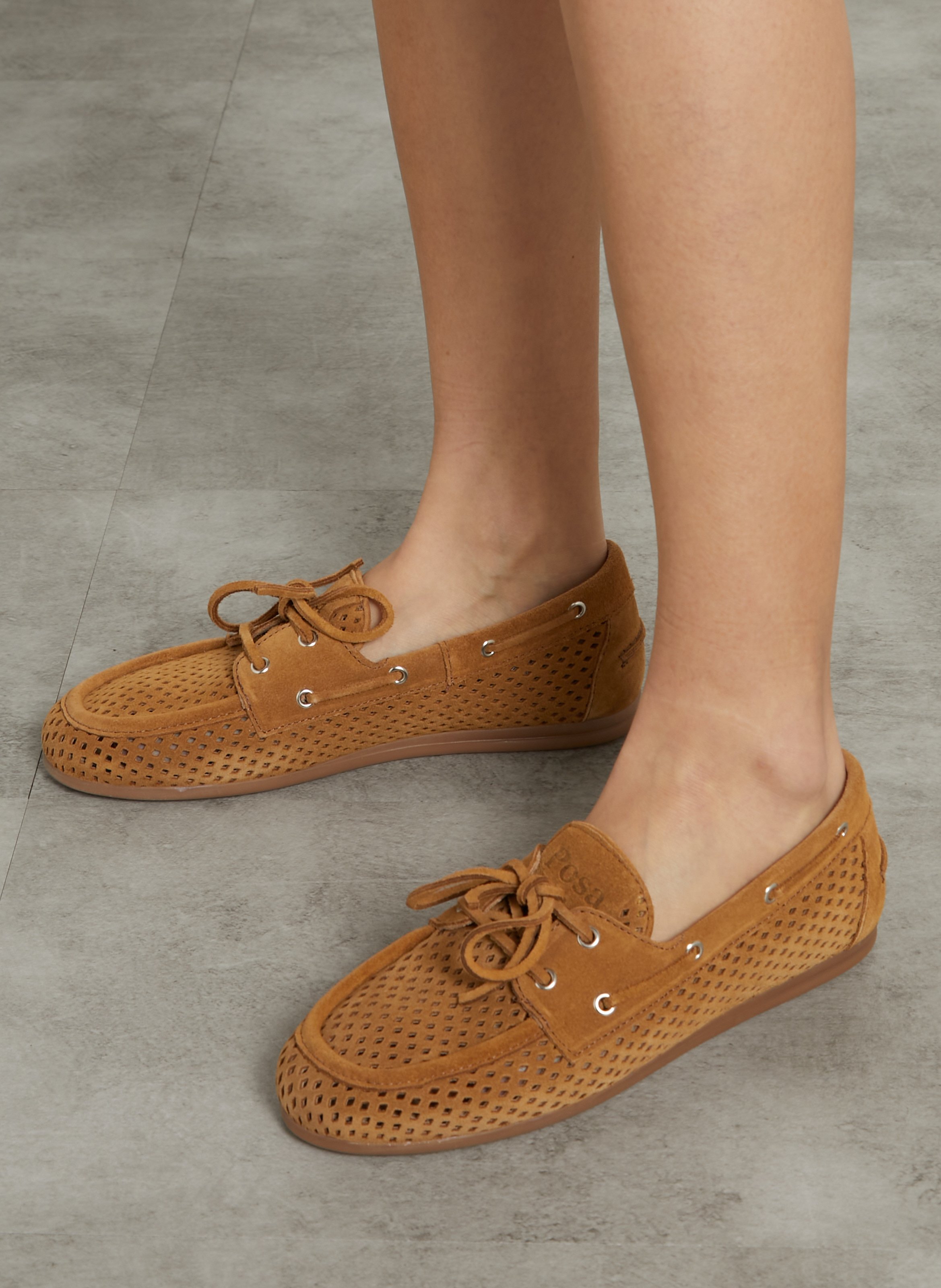 Arthus - Lederschnürschuhe  POSA Braun