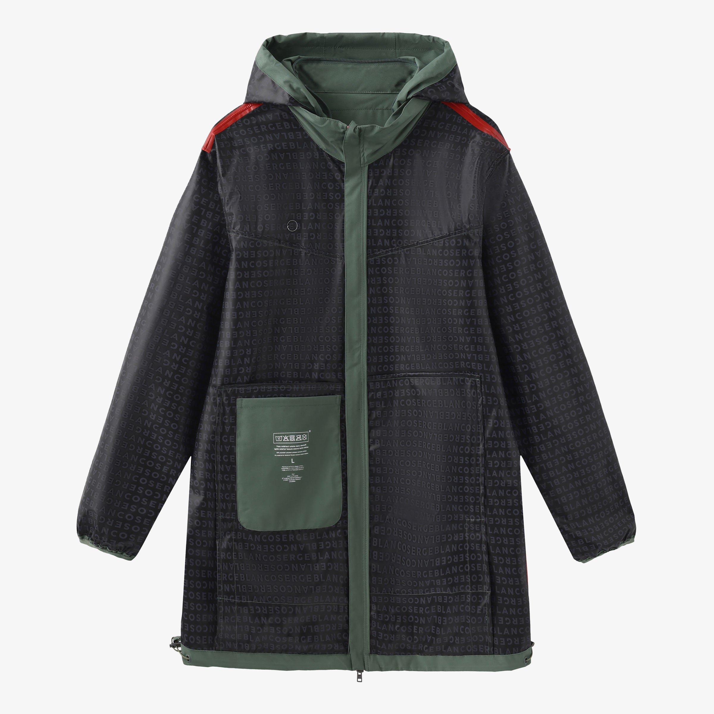 Waterproof parka SERGE BLANCO Green
