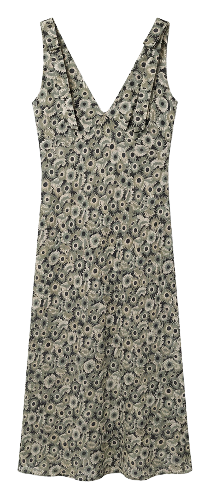 Short floral print dress TARA JARMON Green