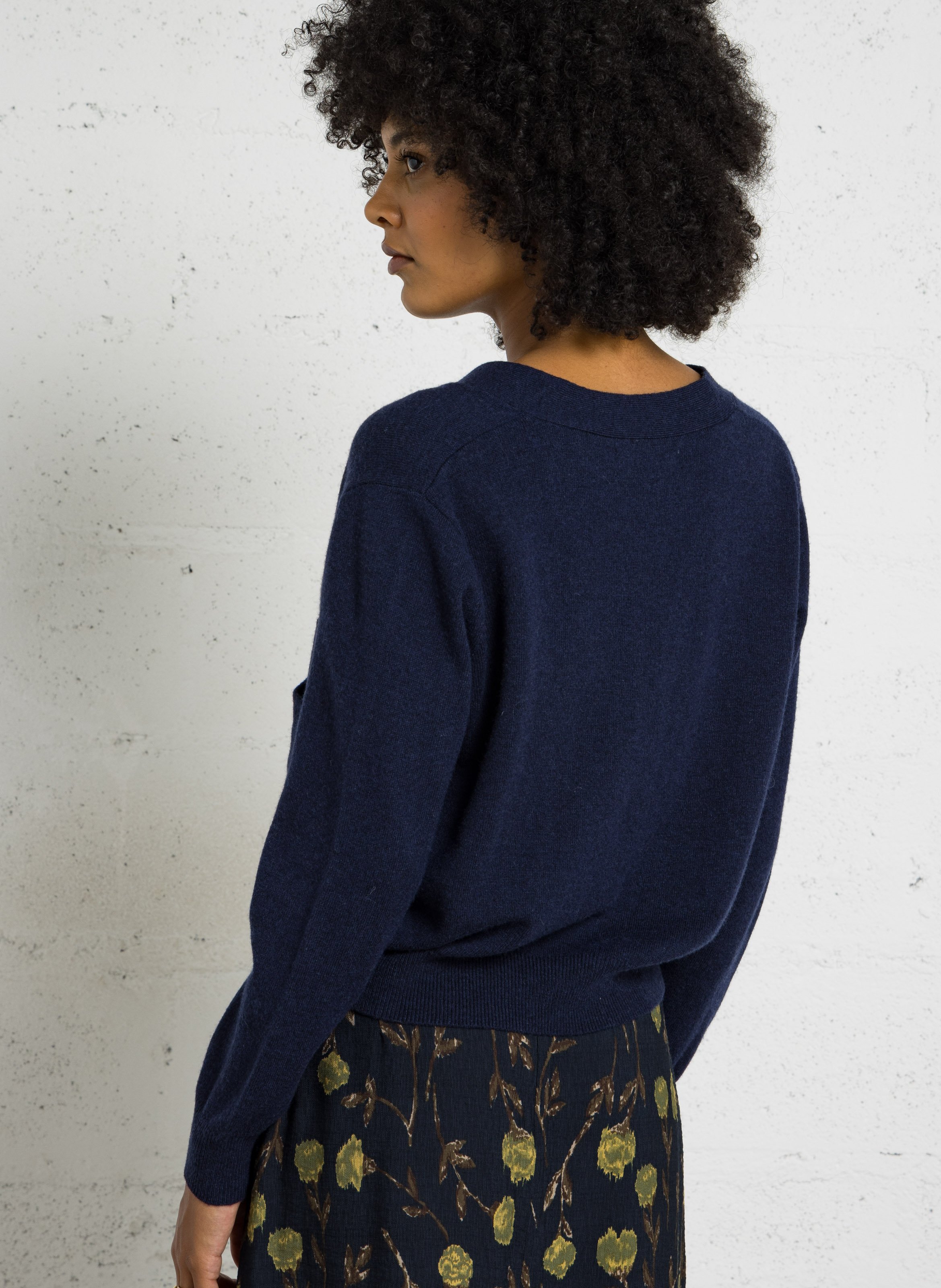Oversize Weste mit Taschen NICE THINGS Blau