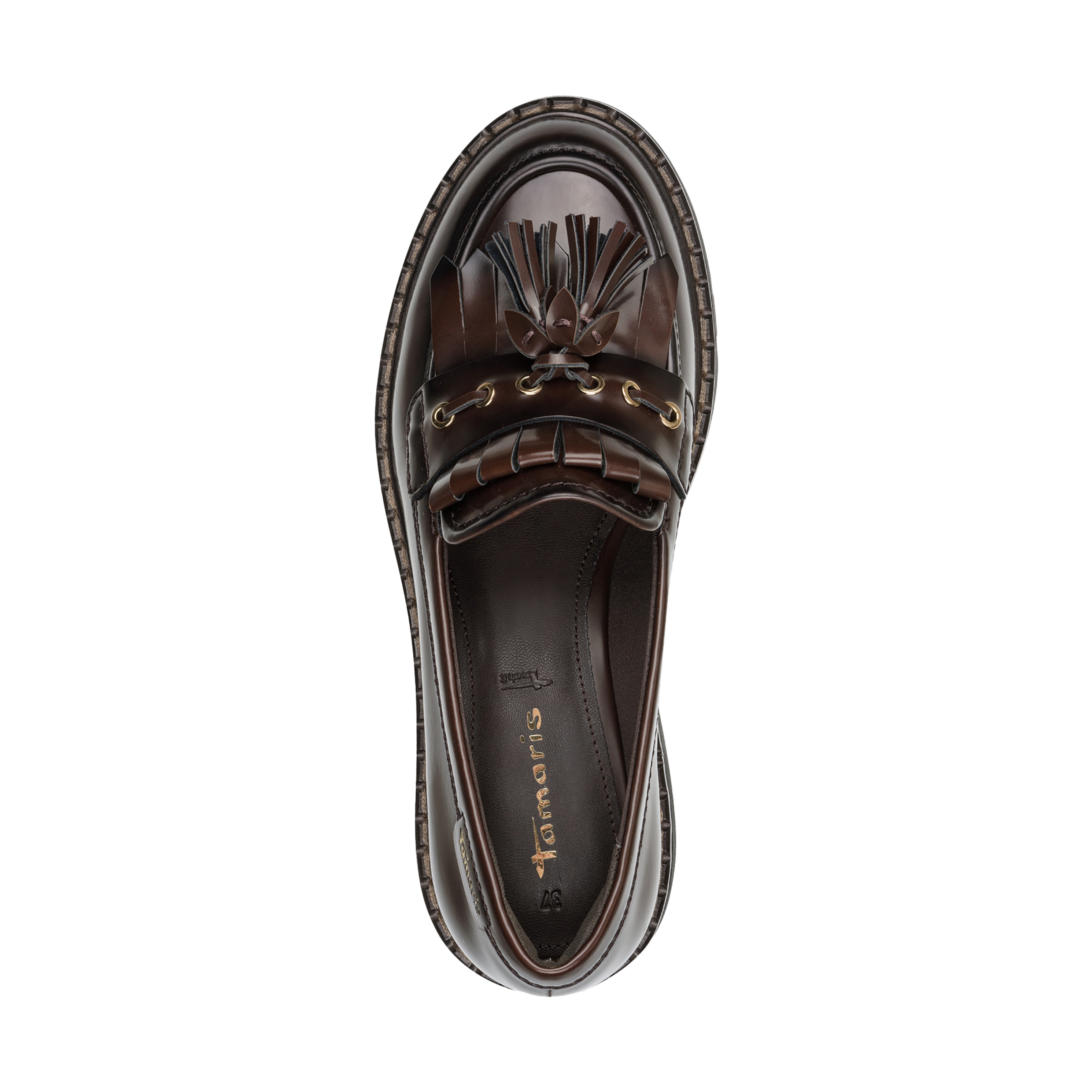 Mocassin à enfiler TAMARIS Marron