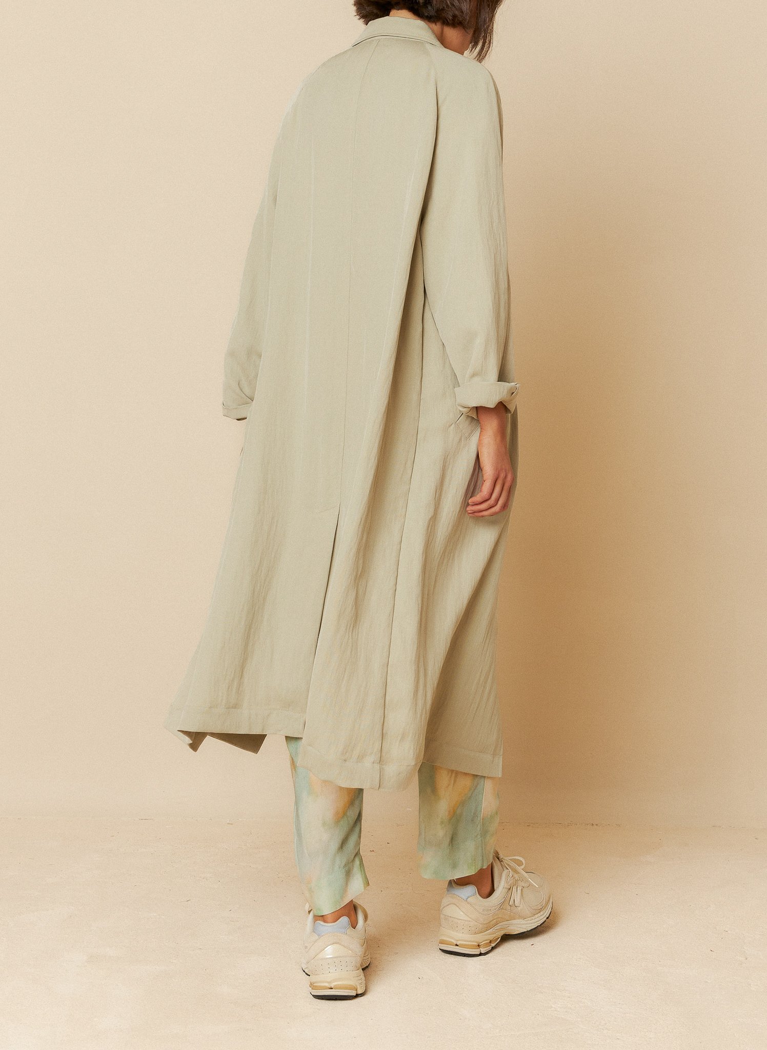 Oversized trench coat INDI & COLD Beige