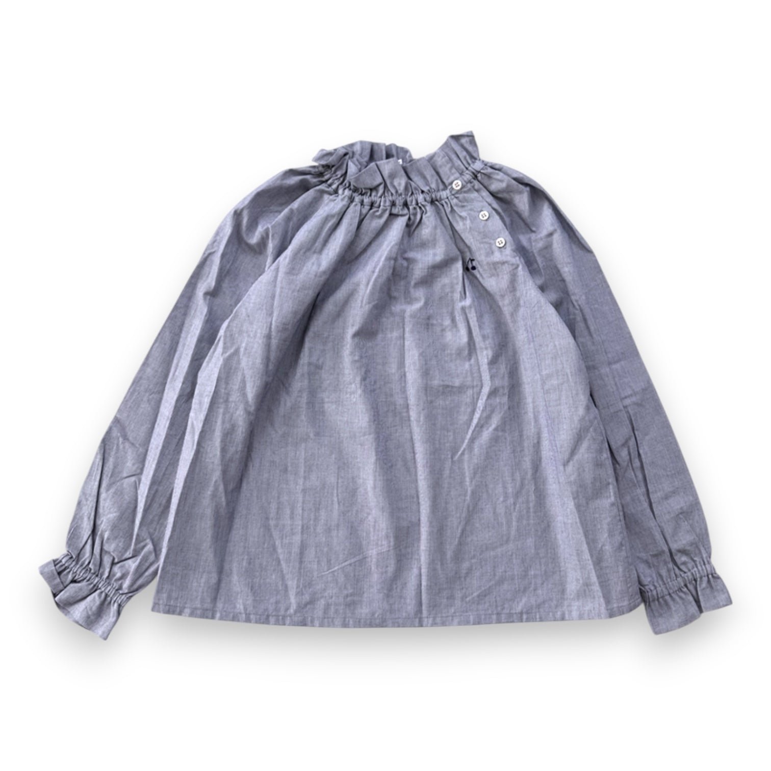 Blue child's blouse - 8 years BONPOINT - Seconde Main Blue