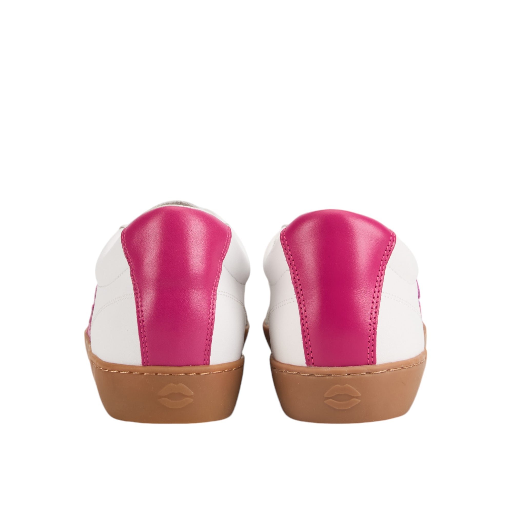 Jimmy leather sneakers BONS BAISERS PARIS White