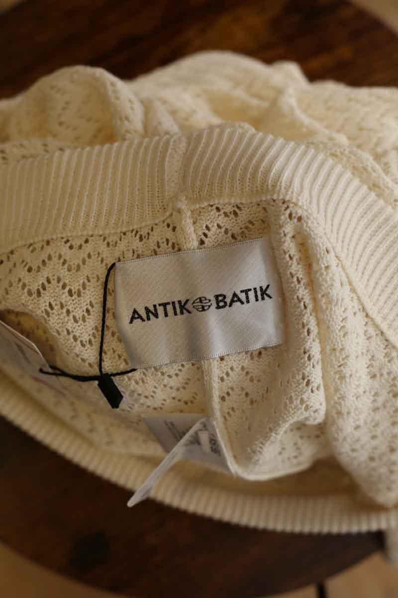 Wide leg white pants ANTIK BATIK - Seconde Main White