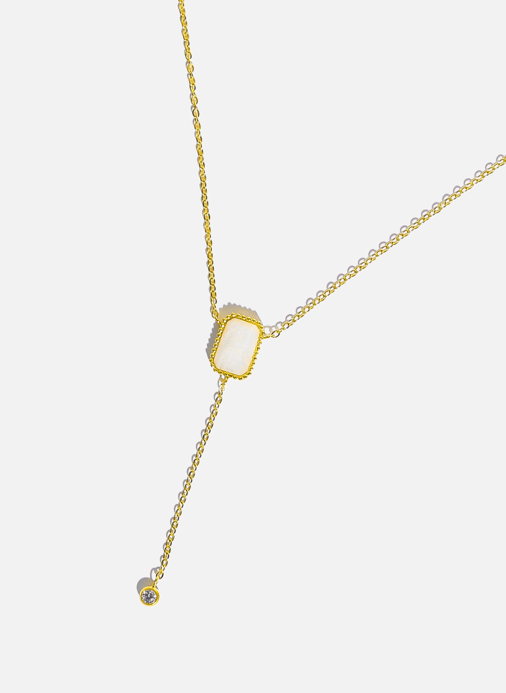 Galatea chain necklace GALATEA Pierre de lune