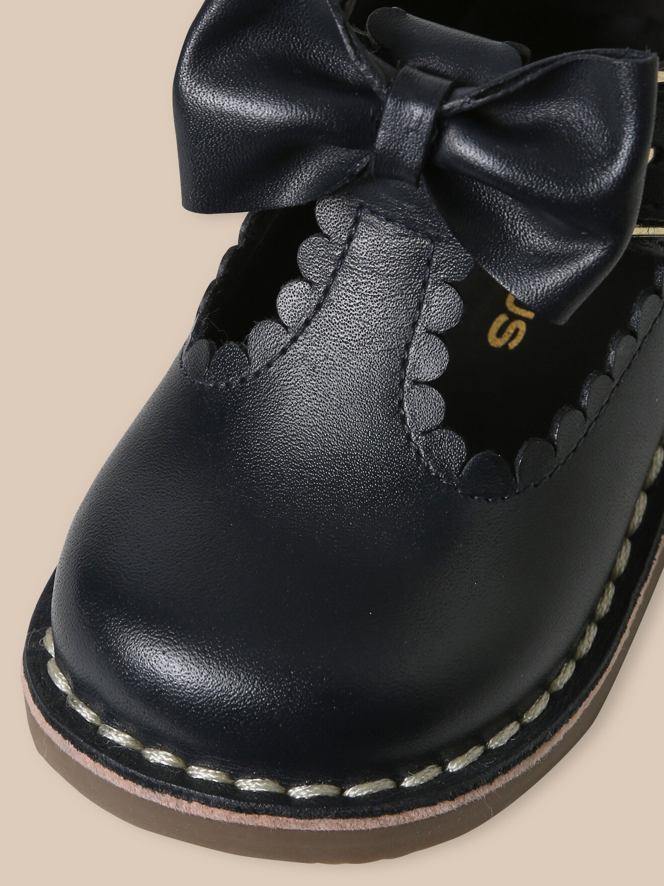 Bow Mary Janes CYRILLUS Blue