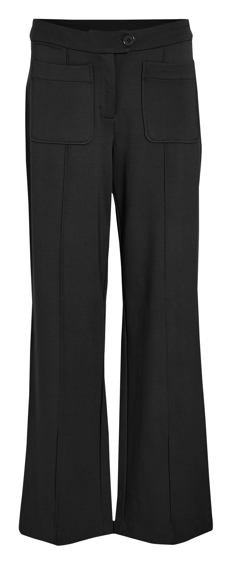 Pantalon large VILA Noir
