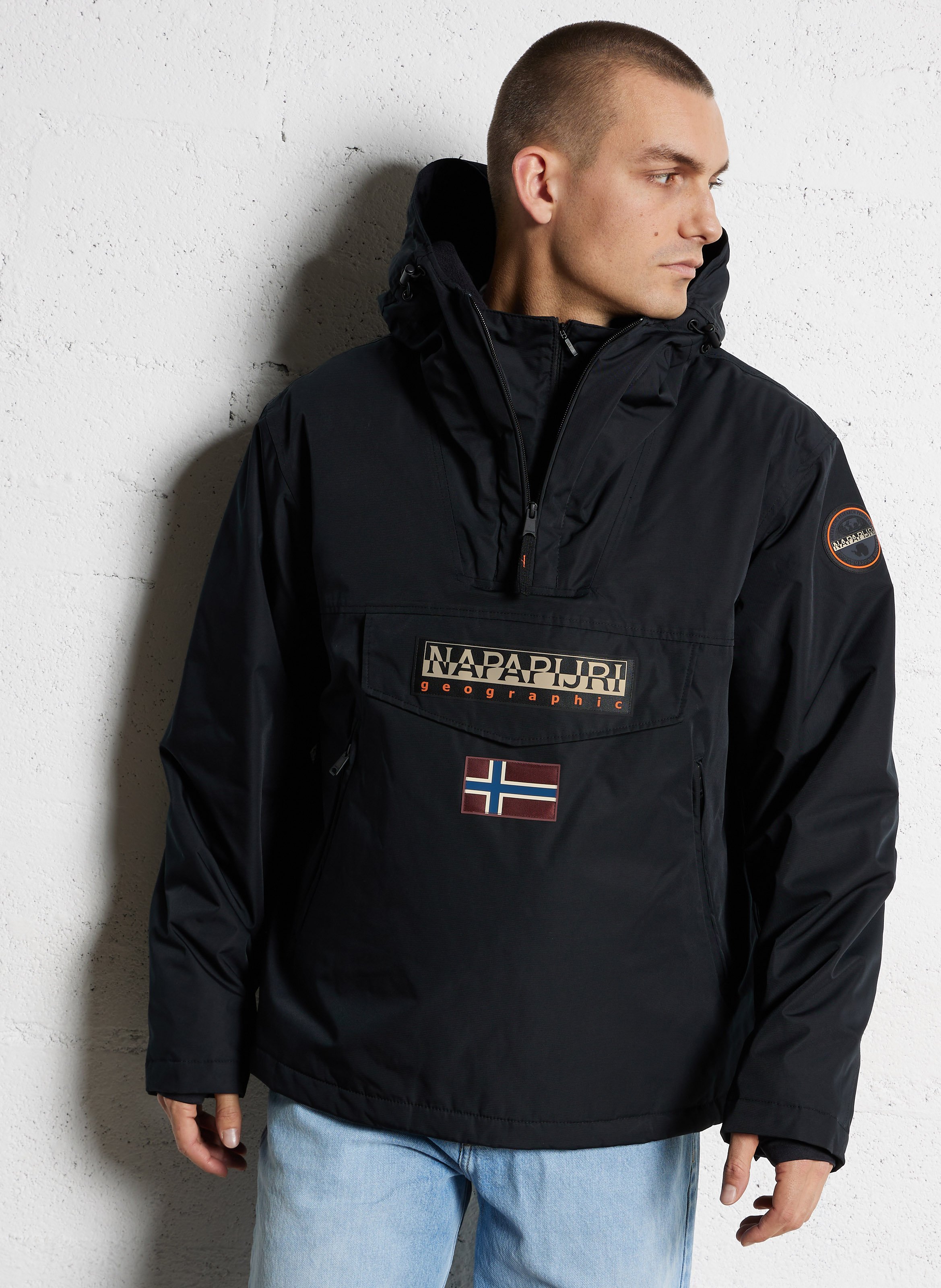 Veste col montant  NAPAPIJRI Noir