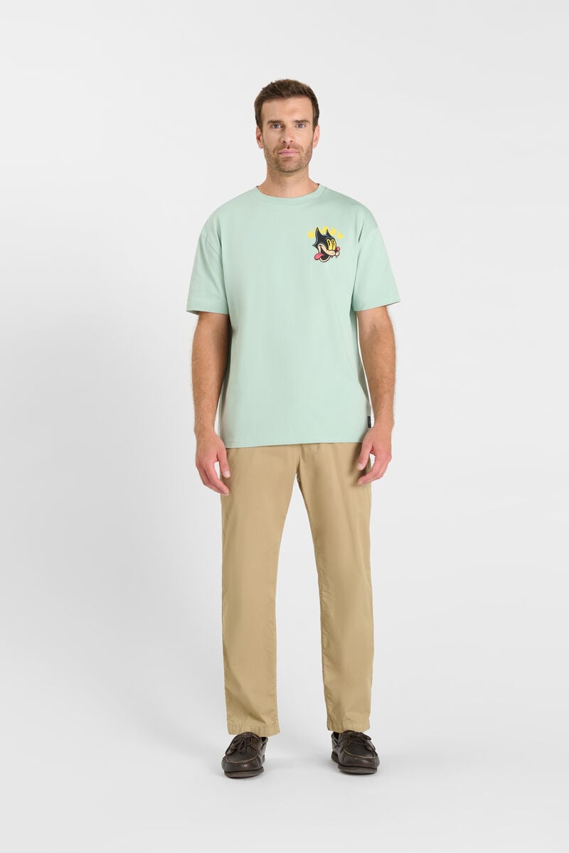 Tommy Badge T-shirt LE TEMPS DES CERISES Blue