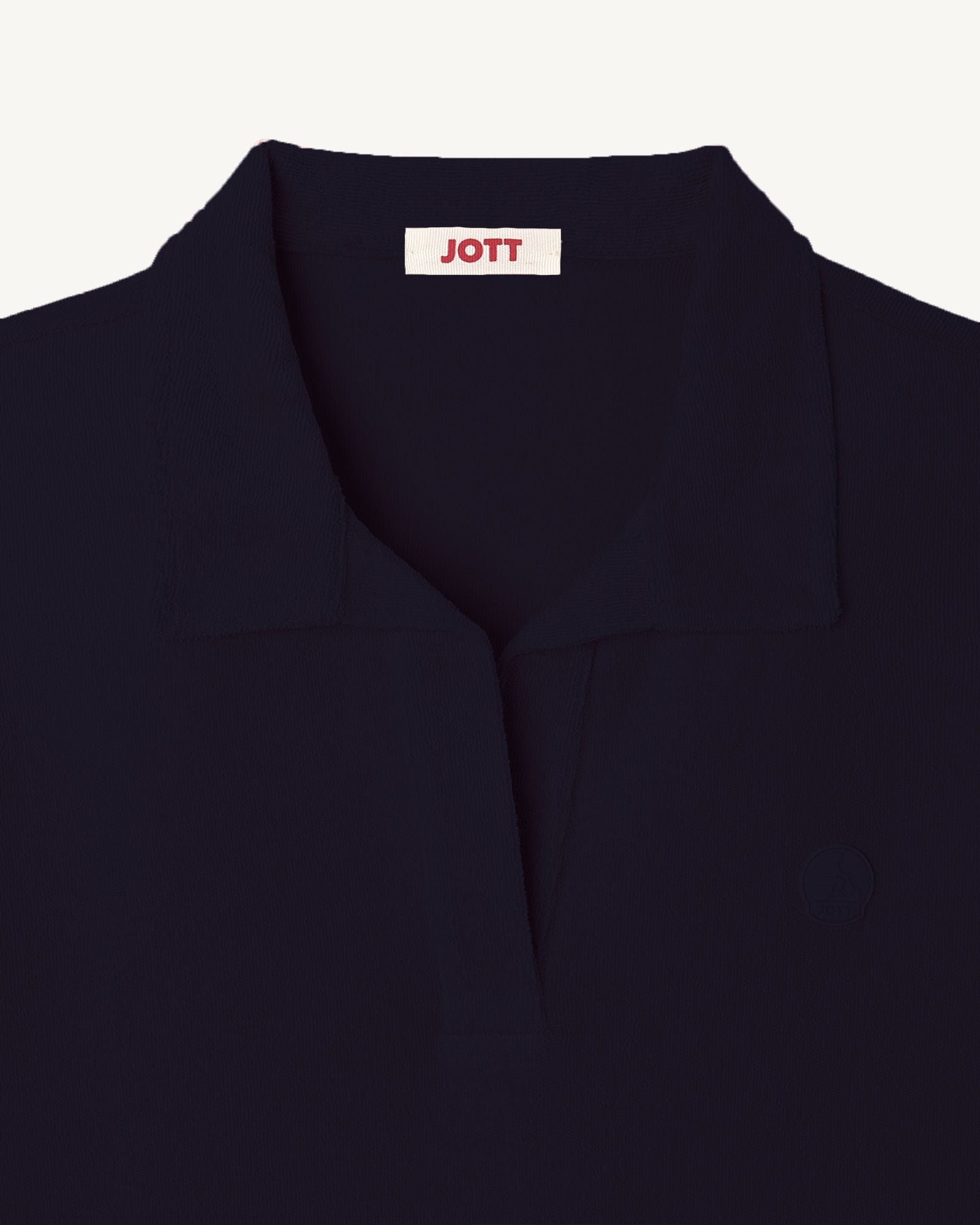 Anya straight fit polo dress JOTT Blue