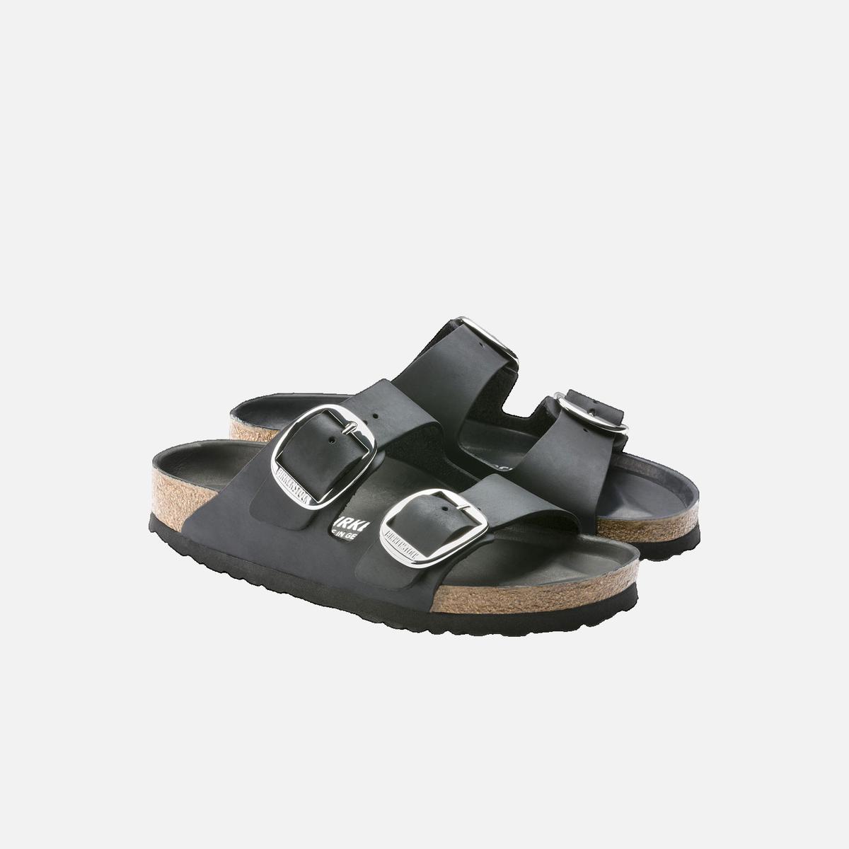 Arizona flat sandals BIRKENSTOCK Black