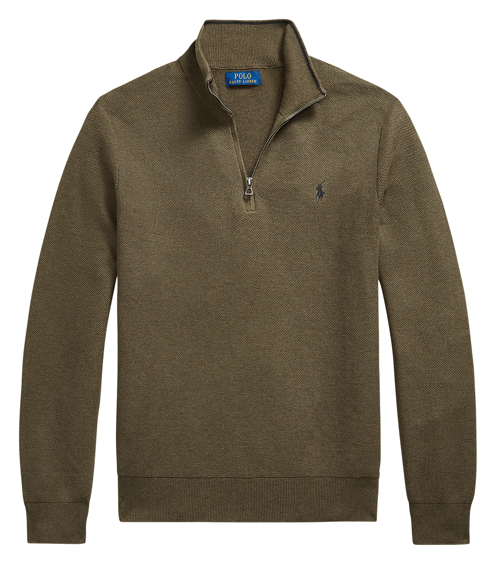 Gerade geschnittener Baumwollpullover mit Stehkragen POLO RALPH LAUREN