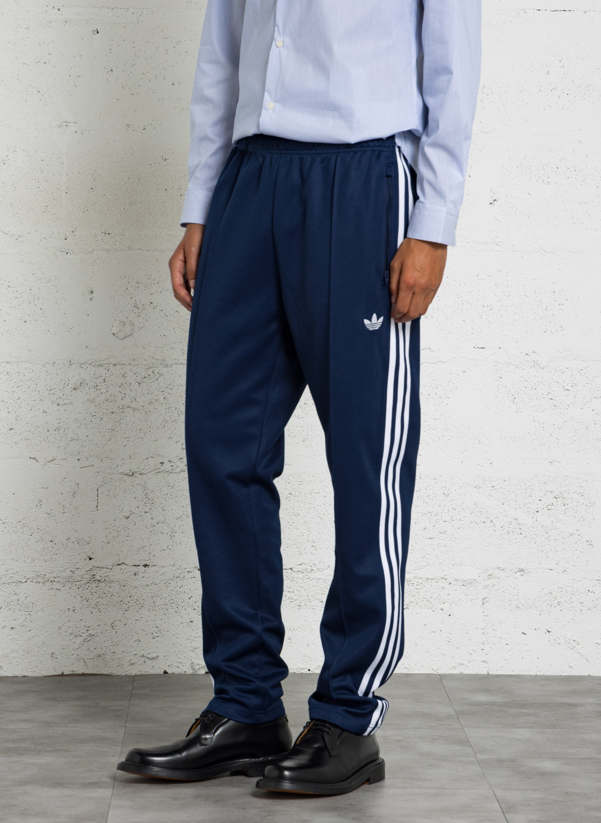 Jogging droit uni ADIDAS Bleu