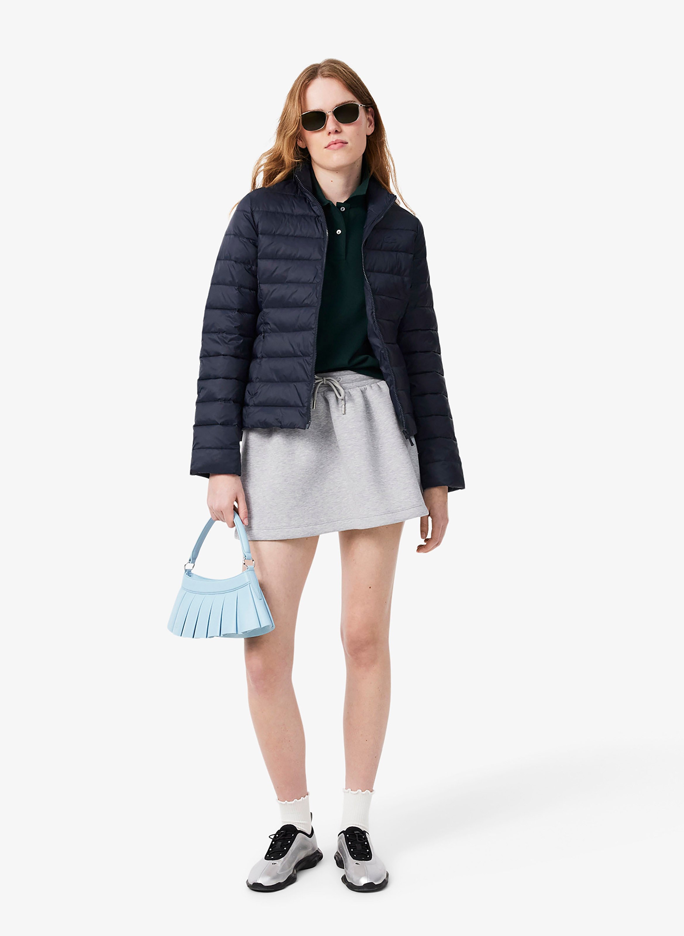 Doudoune cintrée matelassée LACOSTE Bleu