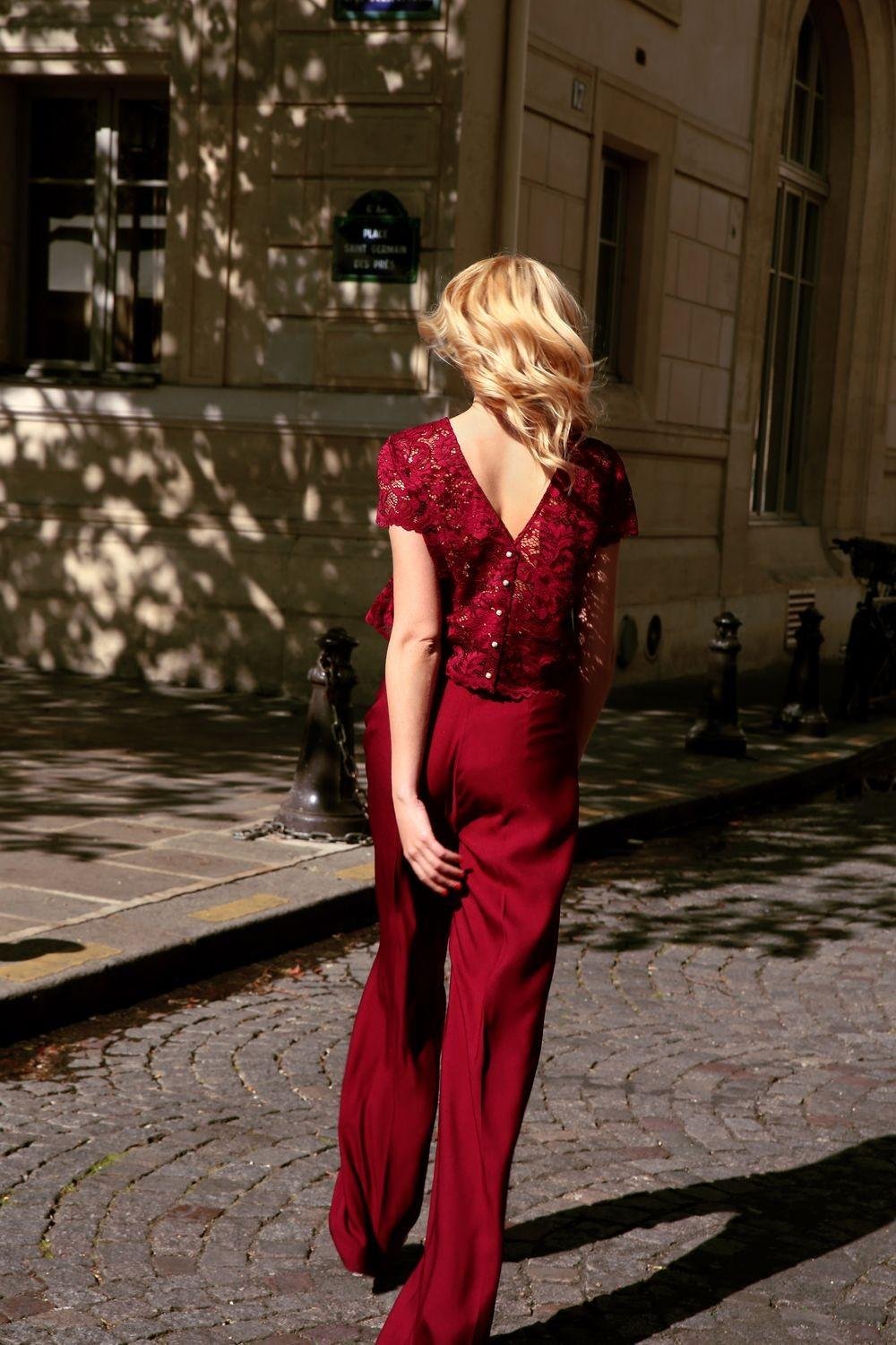 Top & tank top MAISON LEMOINE - Seconde main Red