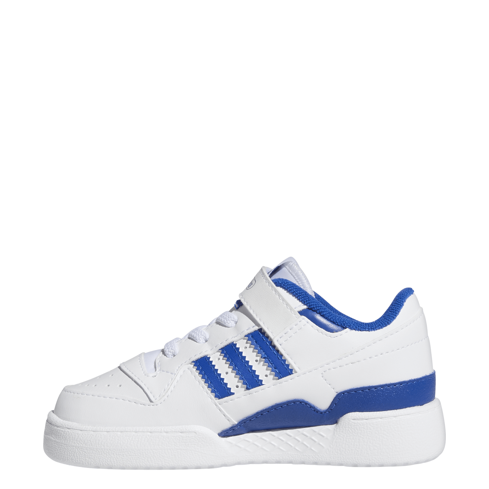 Baskets basses en cuir ADIDAS Blanc