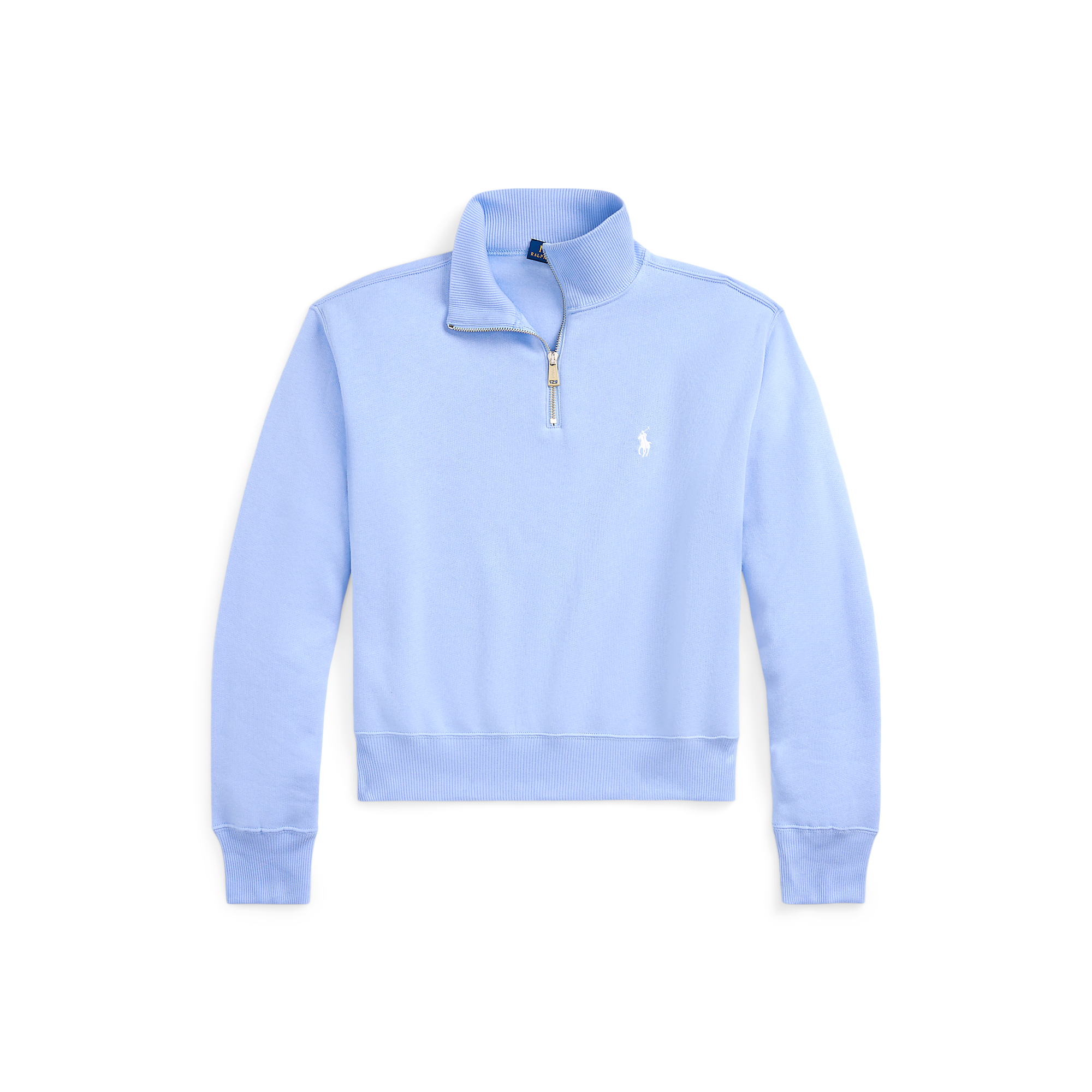 Sweatshirt Mit Stehkragen Aus Baumwollmischung Office Blue Polo 