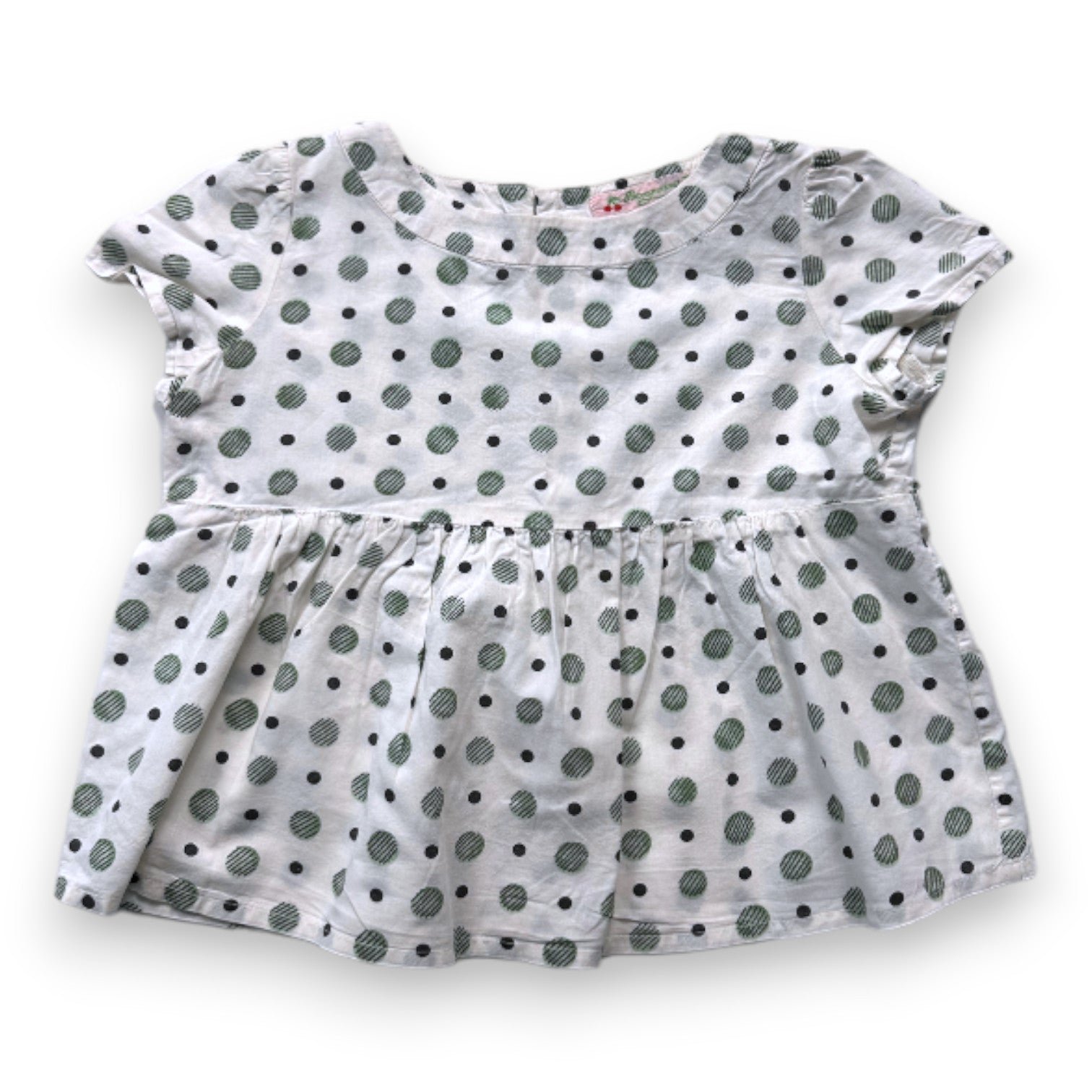White child's blouse - 3 years old BONPOINT - Seconde Main White