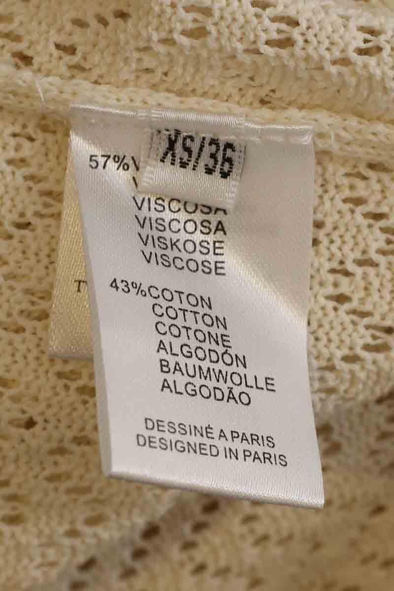 Wide leg white pants ANTIK BATIK - Seconde Main White