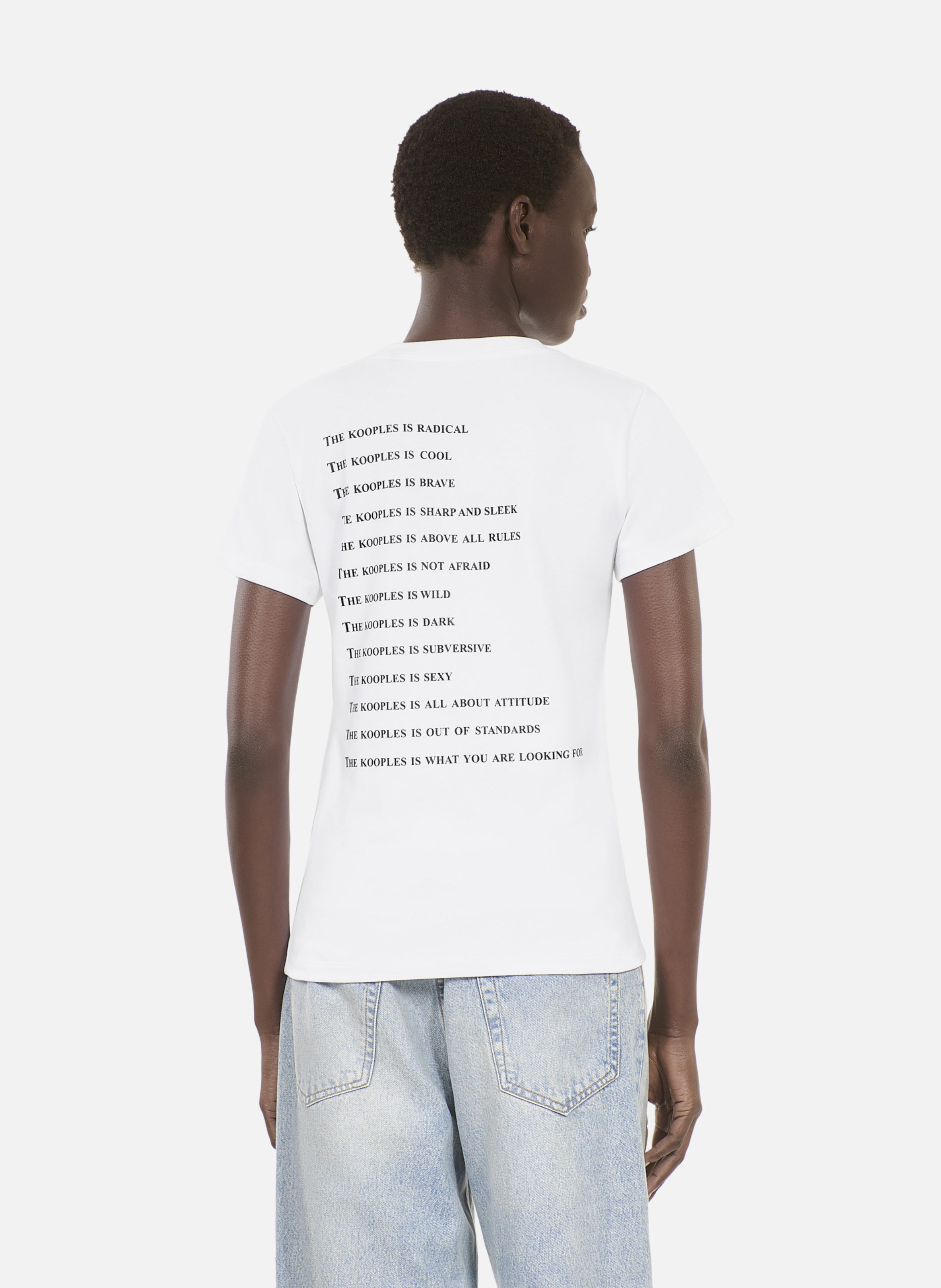 T-shirt THE KOOPLES White