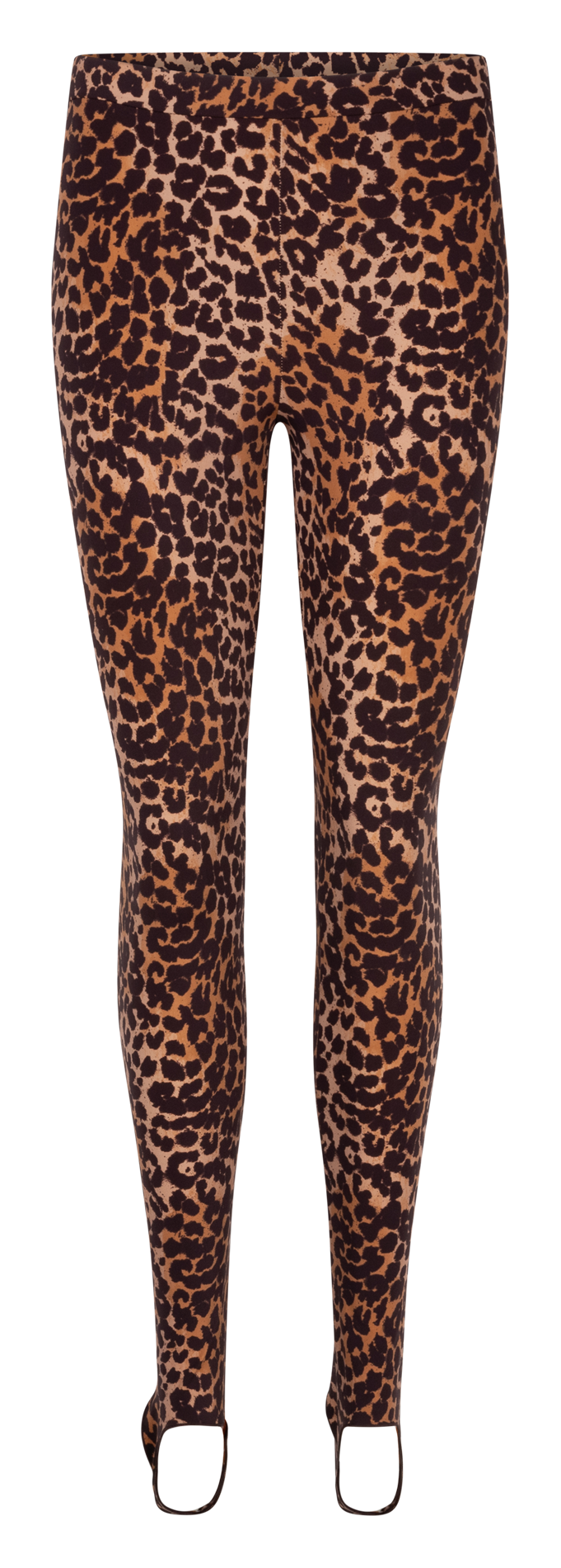 Slim legging met luipaardprint LOVE STORIES Bruin