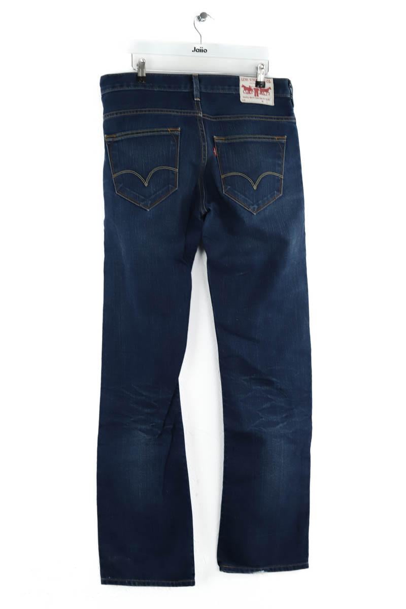 Cotton straight jeans LEVI'S - Seconde main Blue