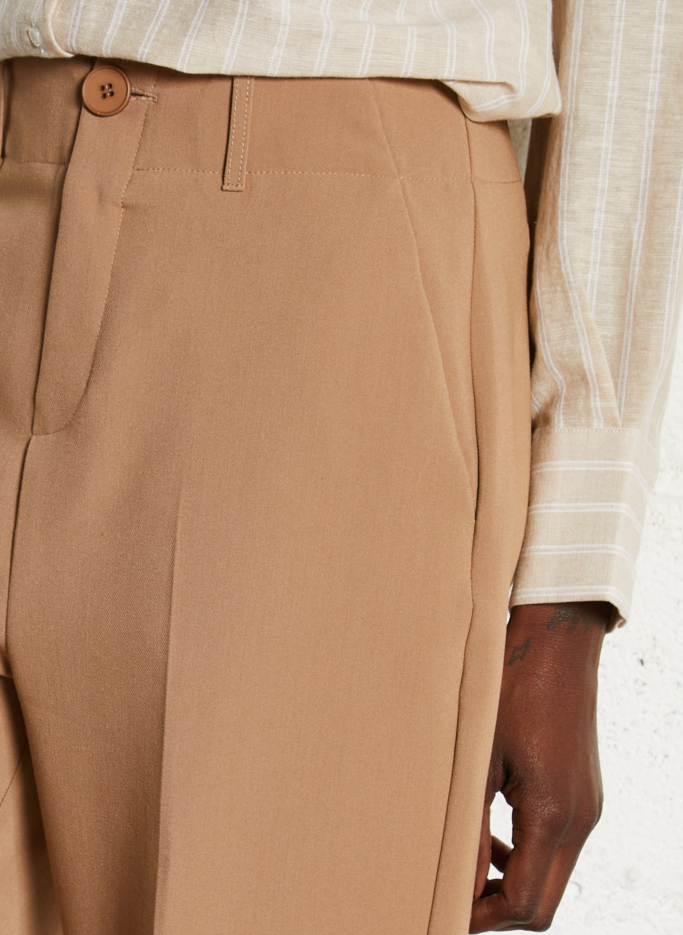 Wide trousers SUD EXPRESS Brown