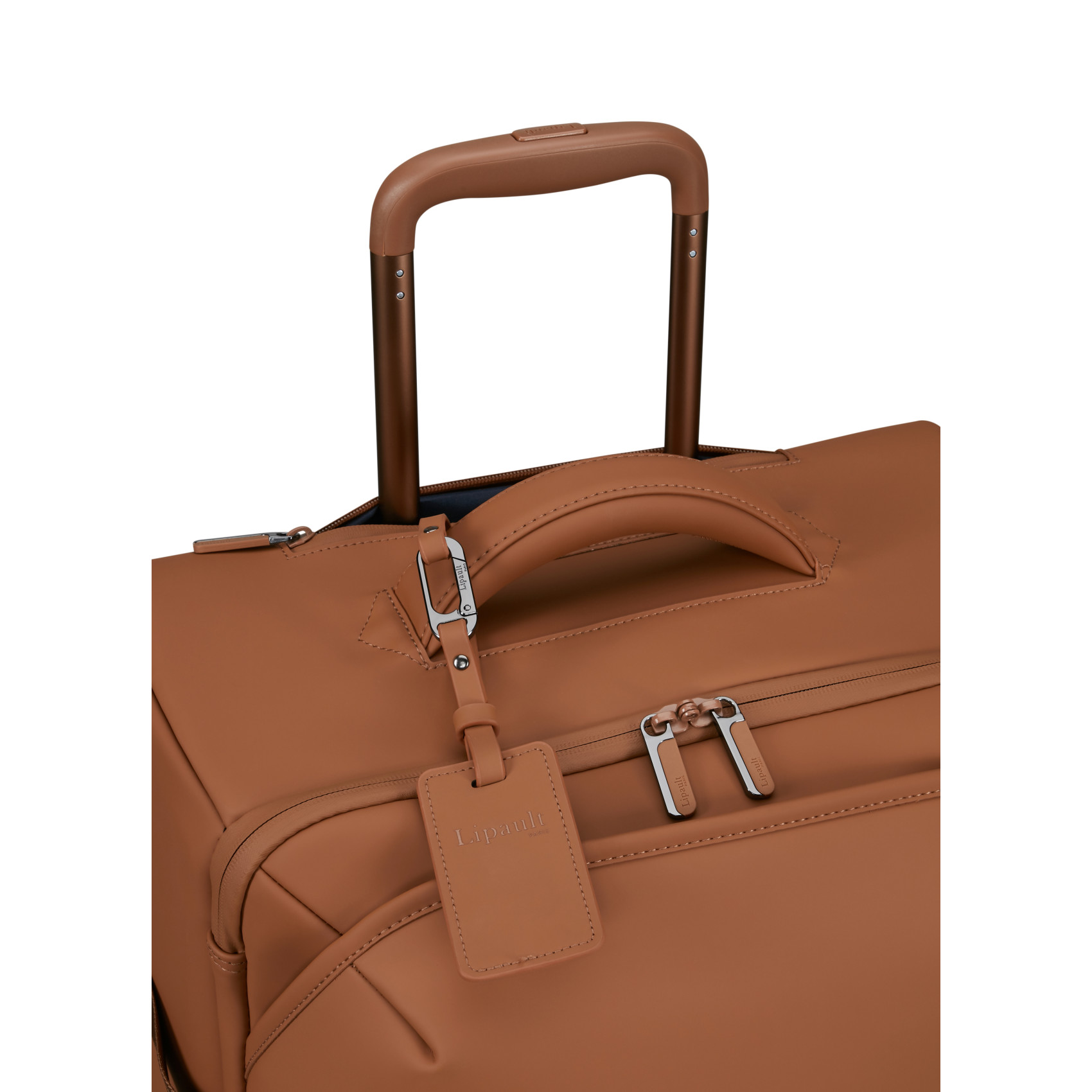 Lost in Berlin wheeled travel bag size L Exile LIPAULT Brown