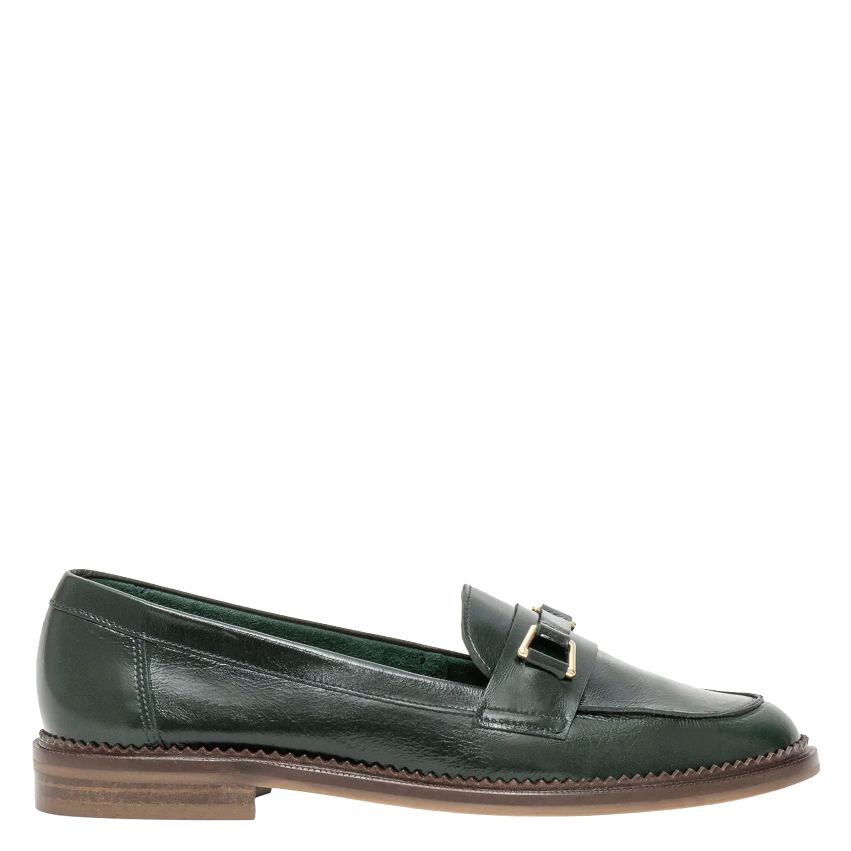 Mocassins en cuir BOCAGE Vert