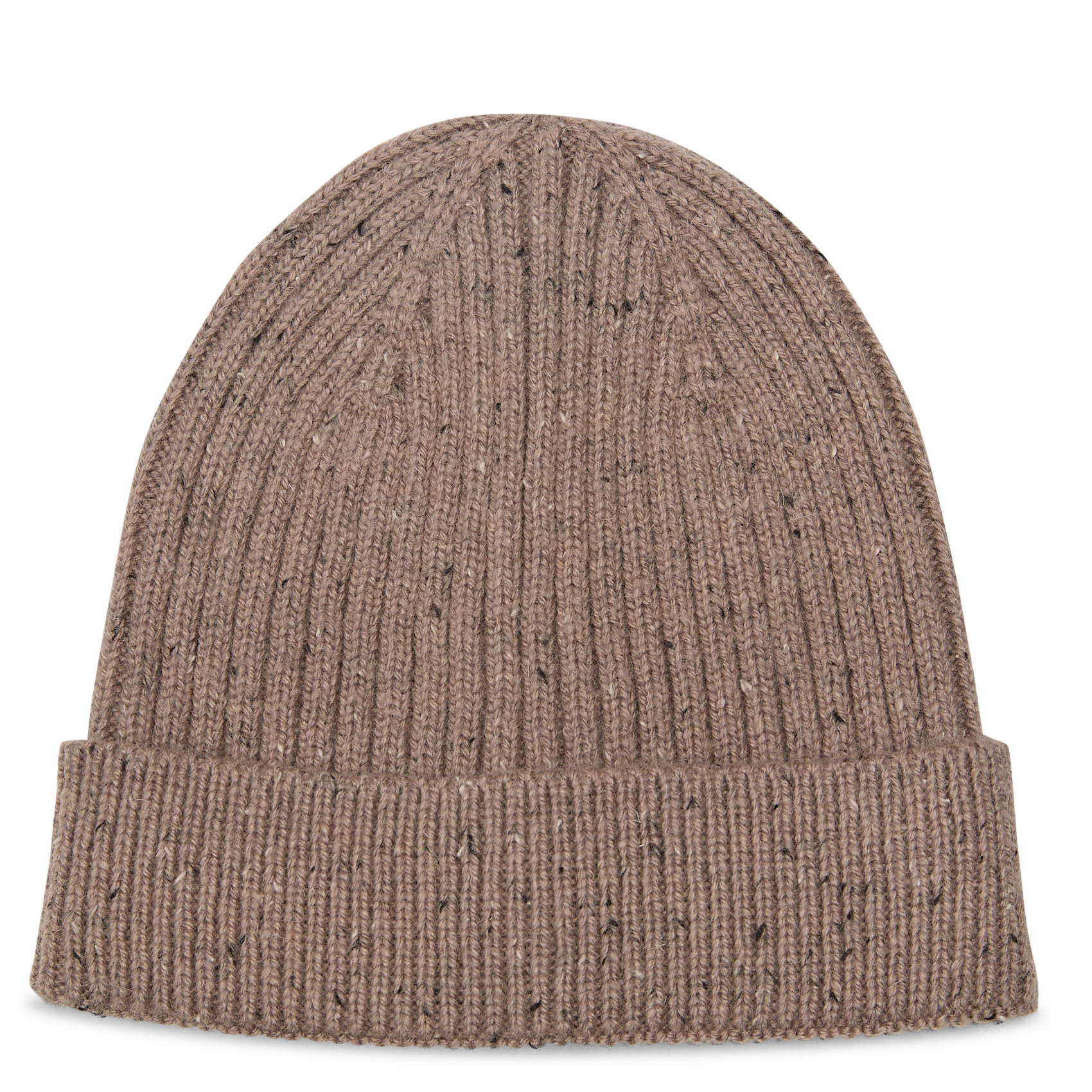 Bonnet côtelé en maille mouchetée MAISON 123 Gris