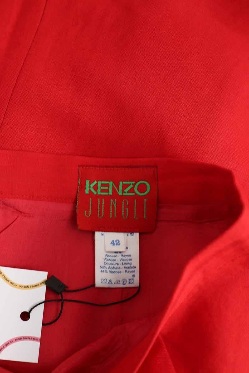 Skirt KENZO - SECONDE MAIN Red