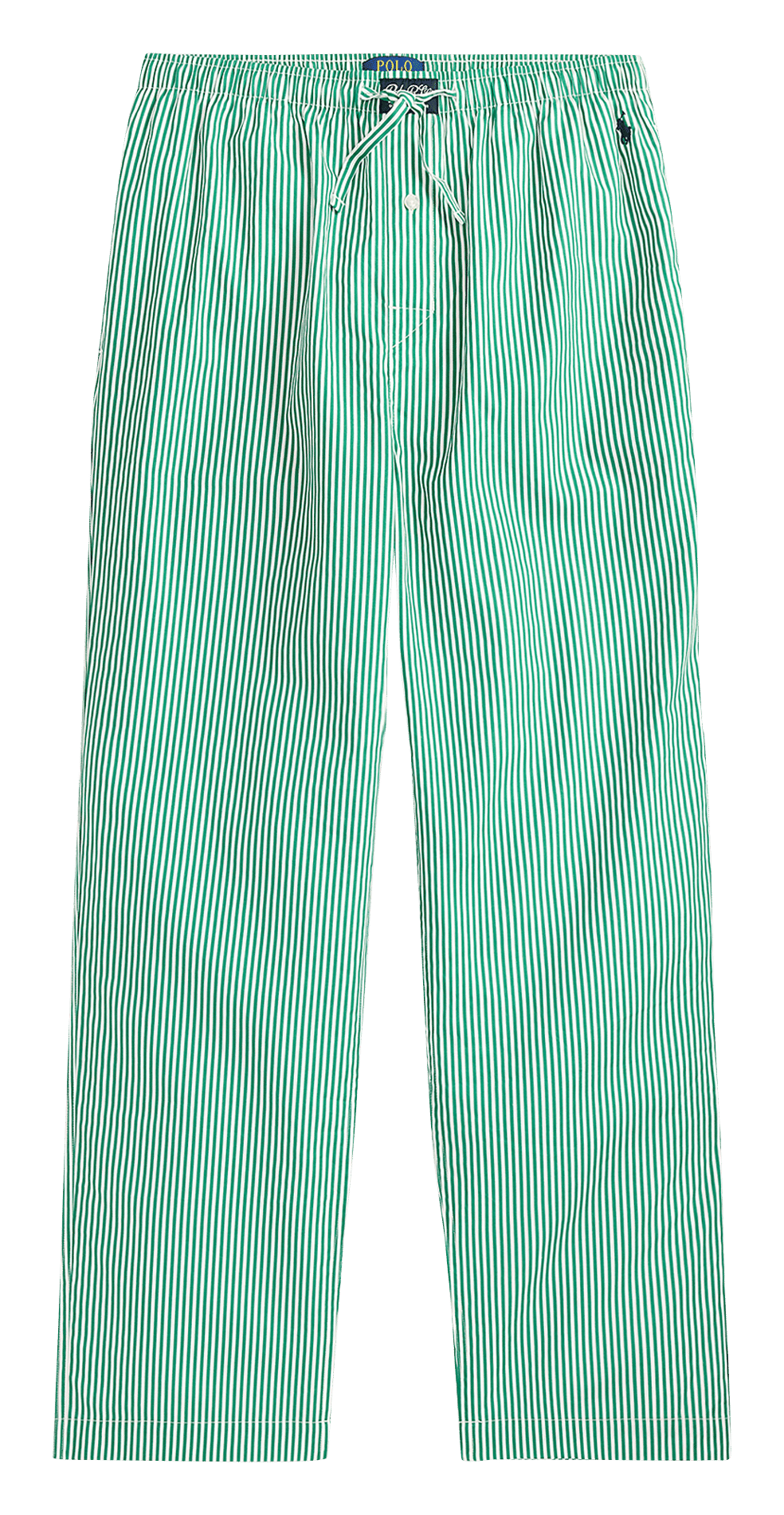 Pyjamahose mit Monogramm aus Baumwolle POLO RALPH LAUREN Grun