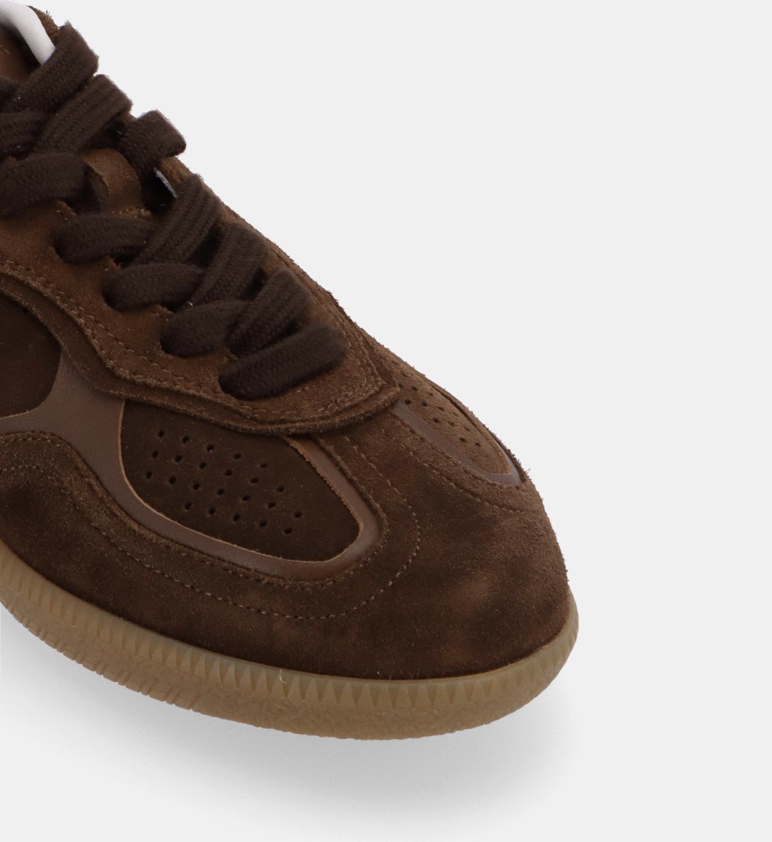 Baskets basses en daim ALOHAS Marron