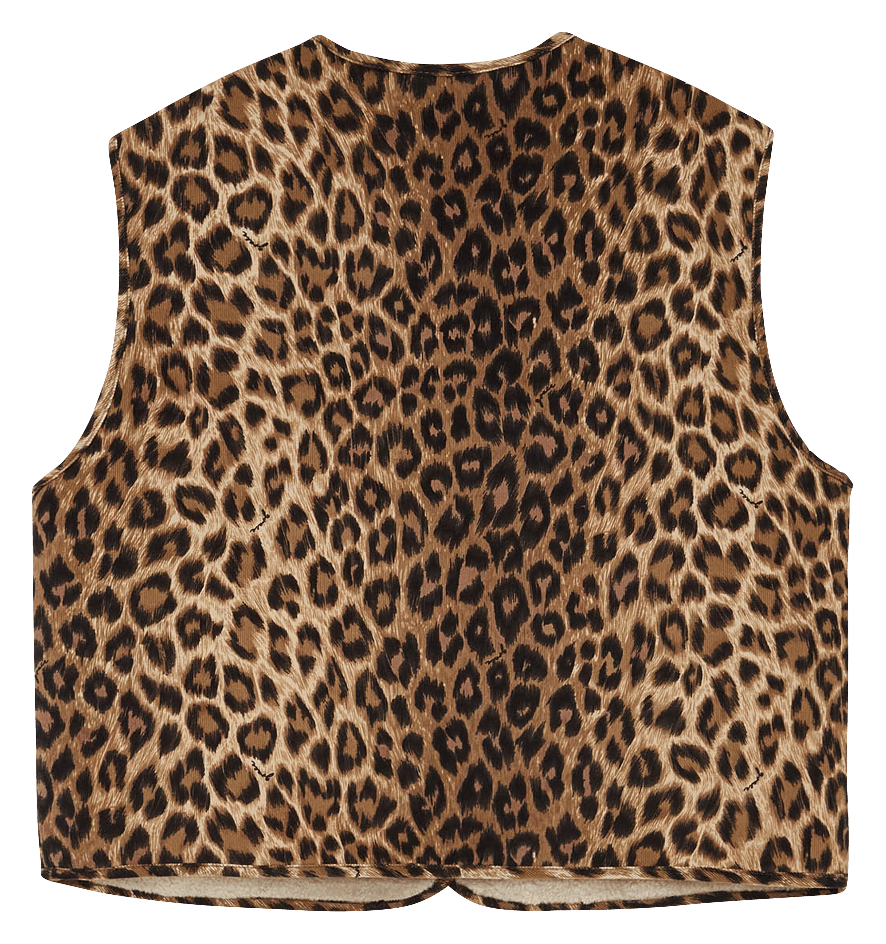 Veste sans manches réversible en coton GRACE ET MILA Marron