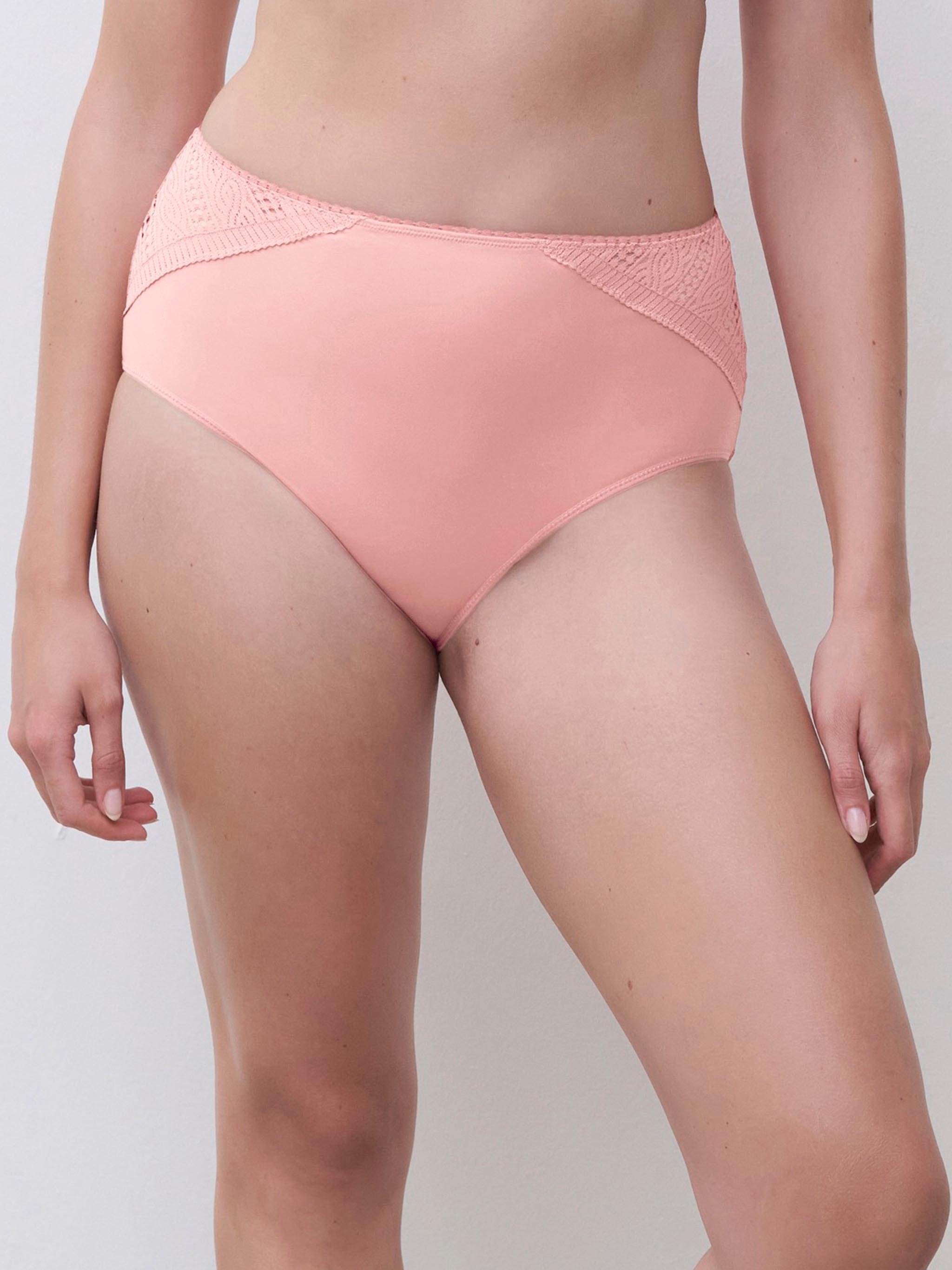 High-waisted lace support briefs CHANTELLE