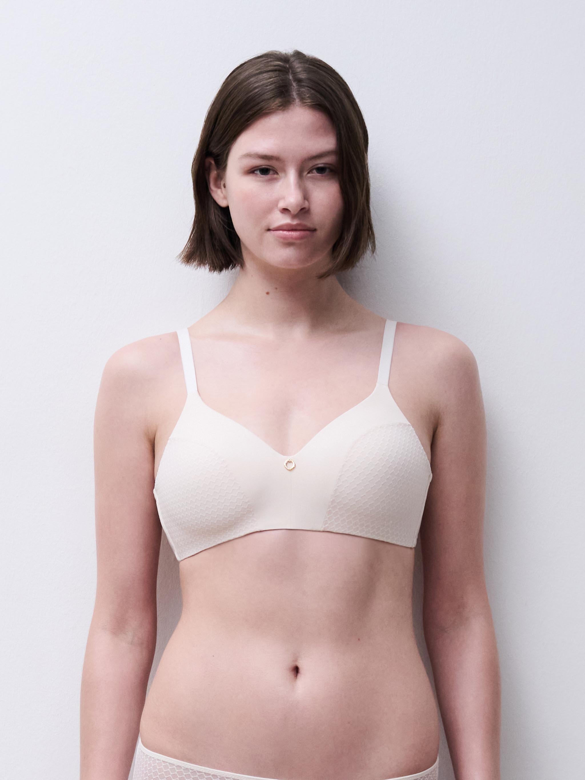 Non-wired lace bra CHANTELLE White
