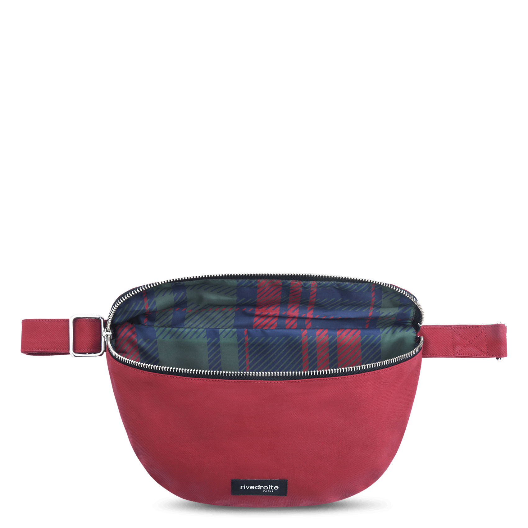 Hüfttasche aus Denim RIVEDROITE PARIS Rot