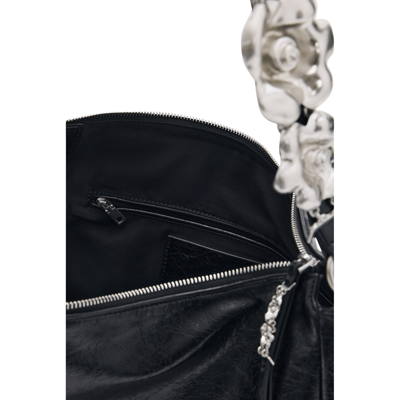 Sac porté épaule effet cuir DESIGUAL Schwarz