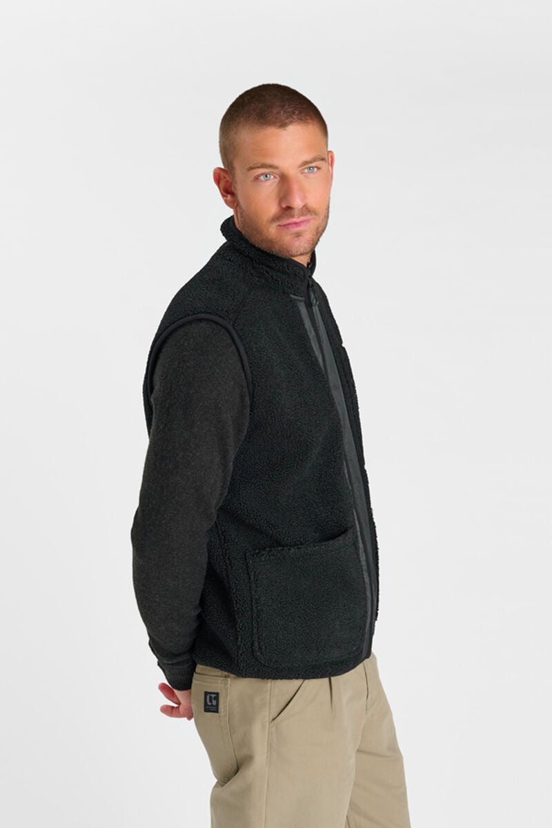 Sleeveless jacket LE TEMPS DES CERISES Black