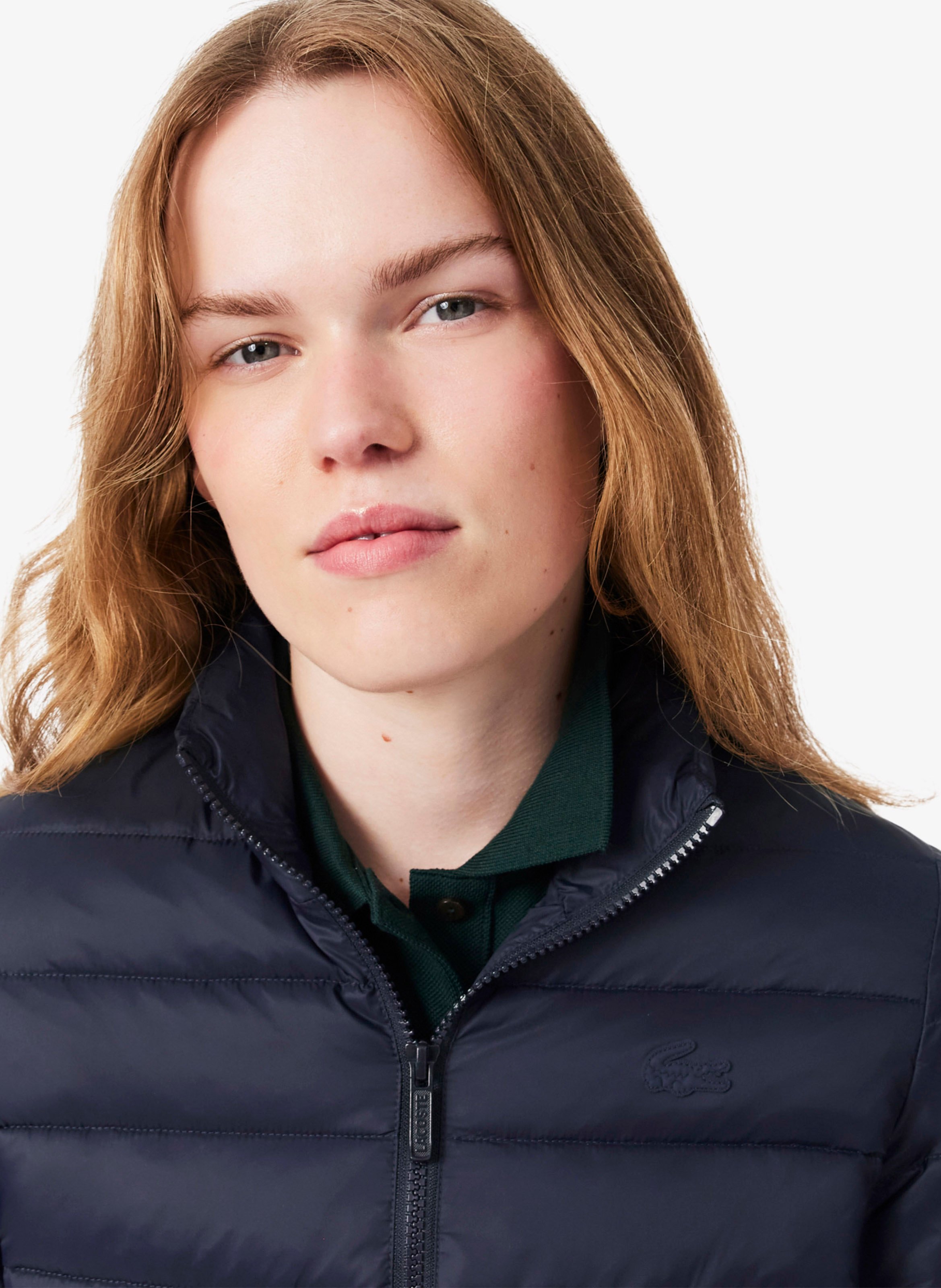 Doudoune cintrée matelassée LACOSTE Bleu