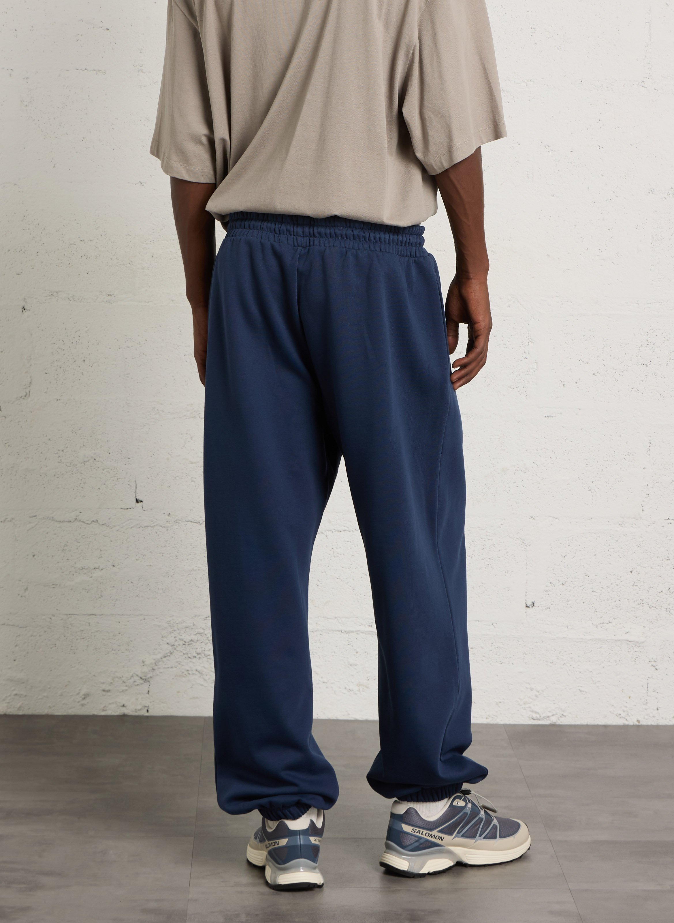 Cotton-blend track pants THE NORTH FACE Blue