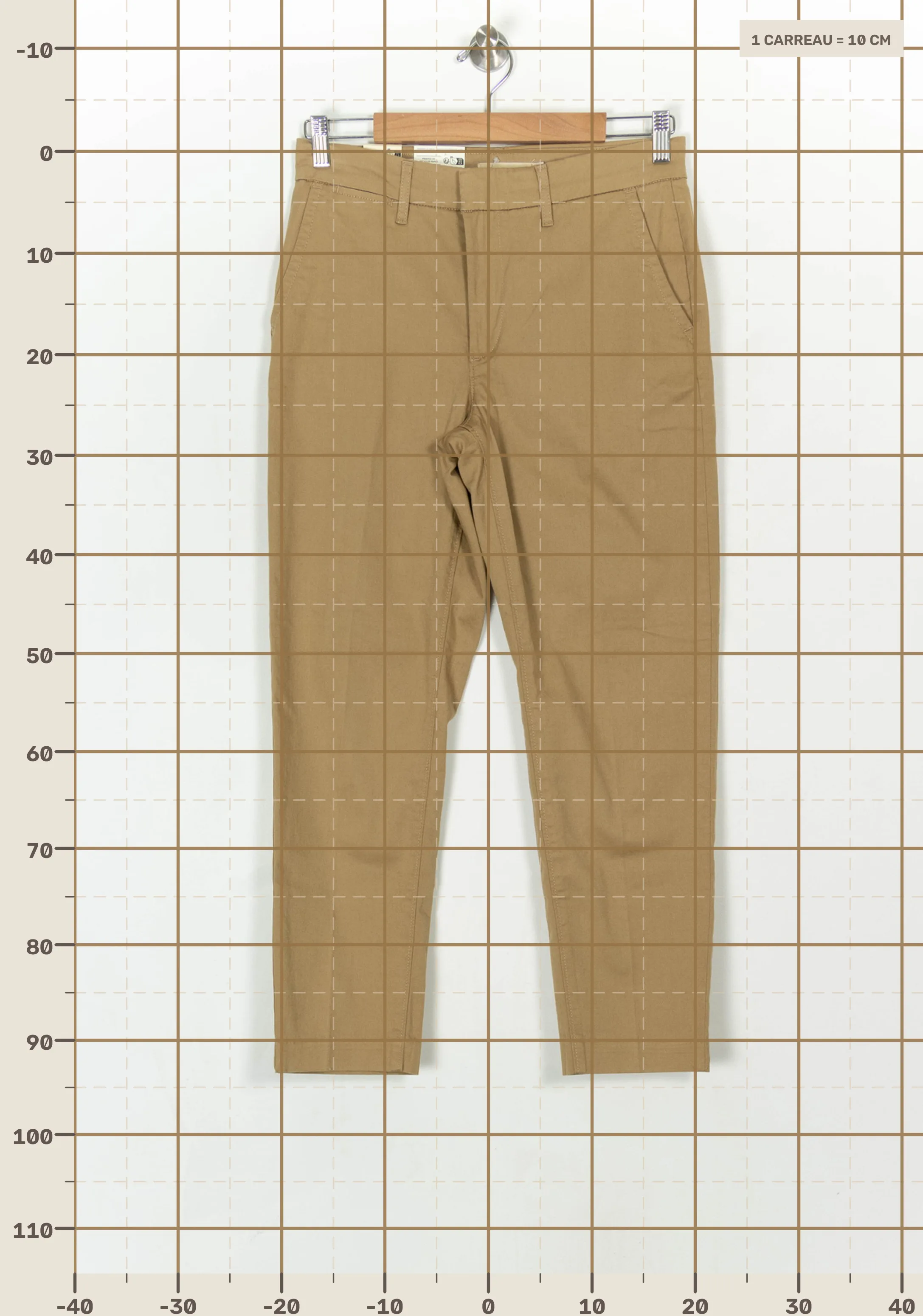 Pants LEVI'S - Seconde main Beige