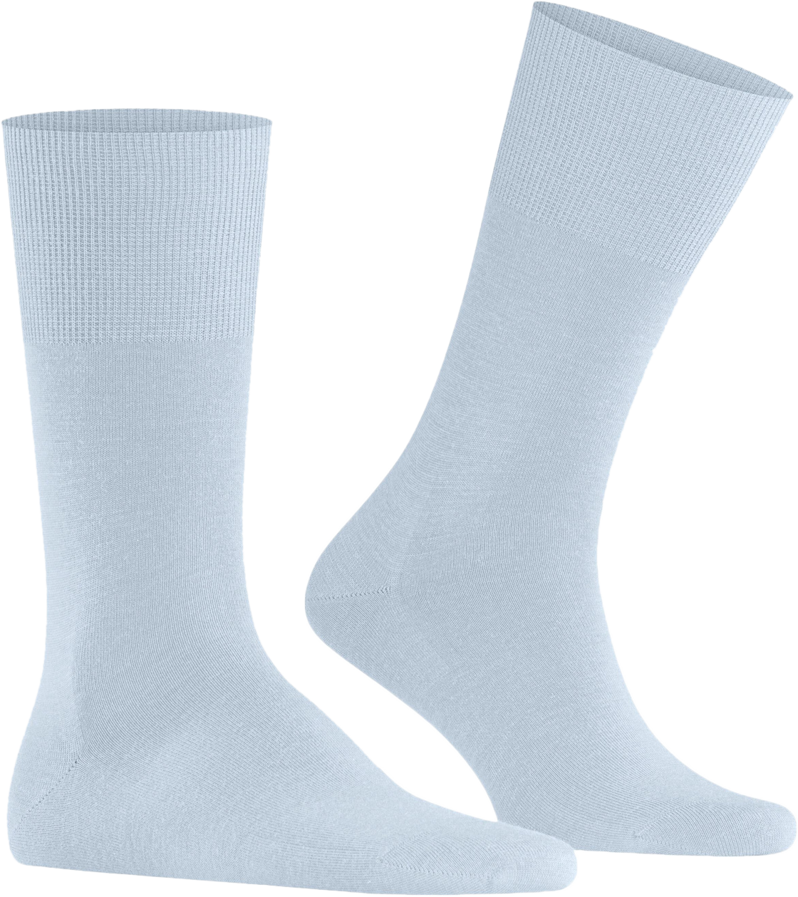 Chaussettes montantes en laine mélangée Bleu
