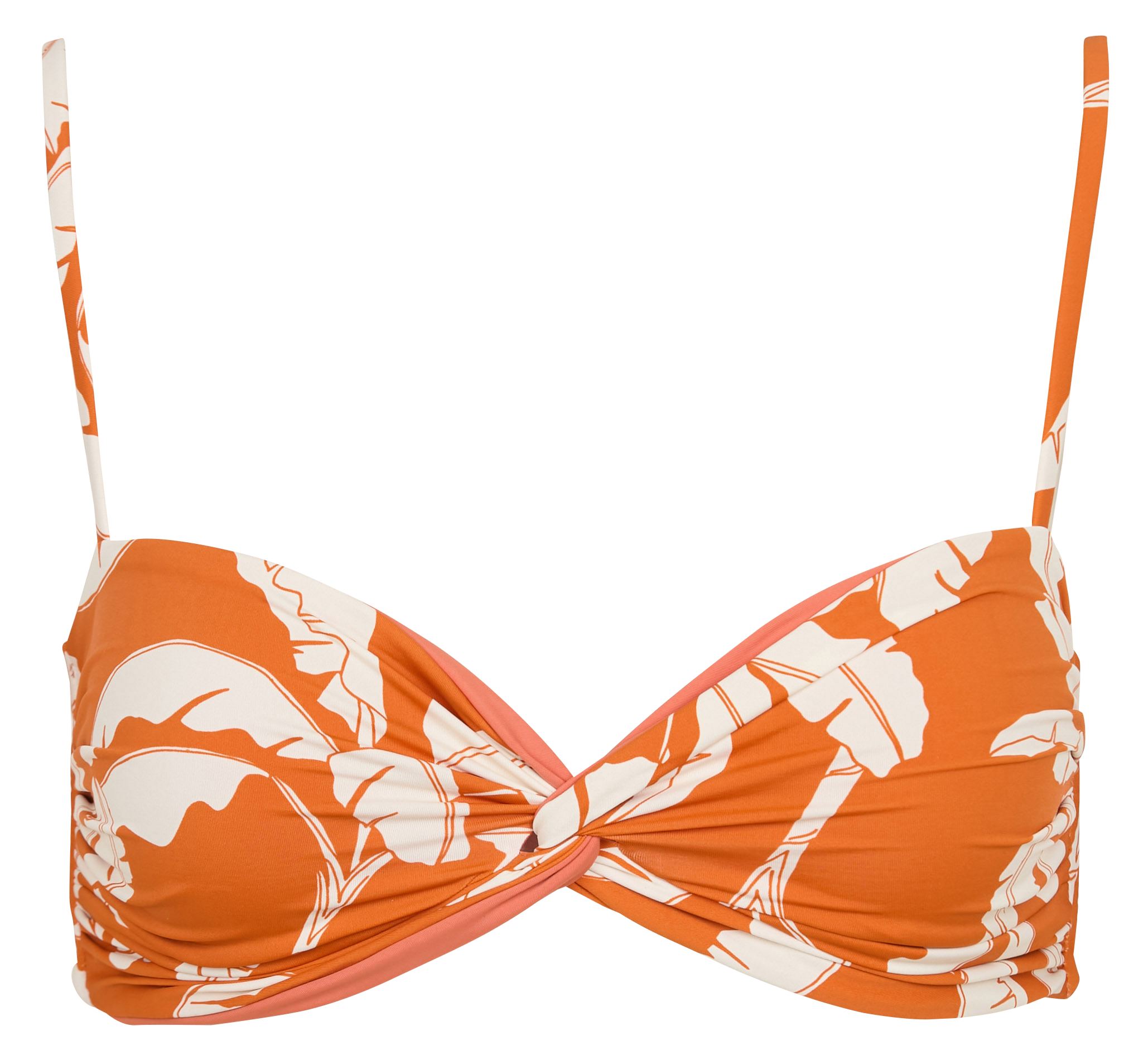 Haut de maillot de bain bandeau imprimé  KHAVEN Multicolore