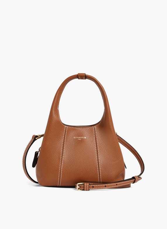 Mini Borsa A Mano In Pelle Tan Le Tanneur Donna TJET1030 G05 TAN Place des Tendances Italia