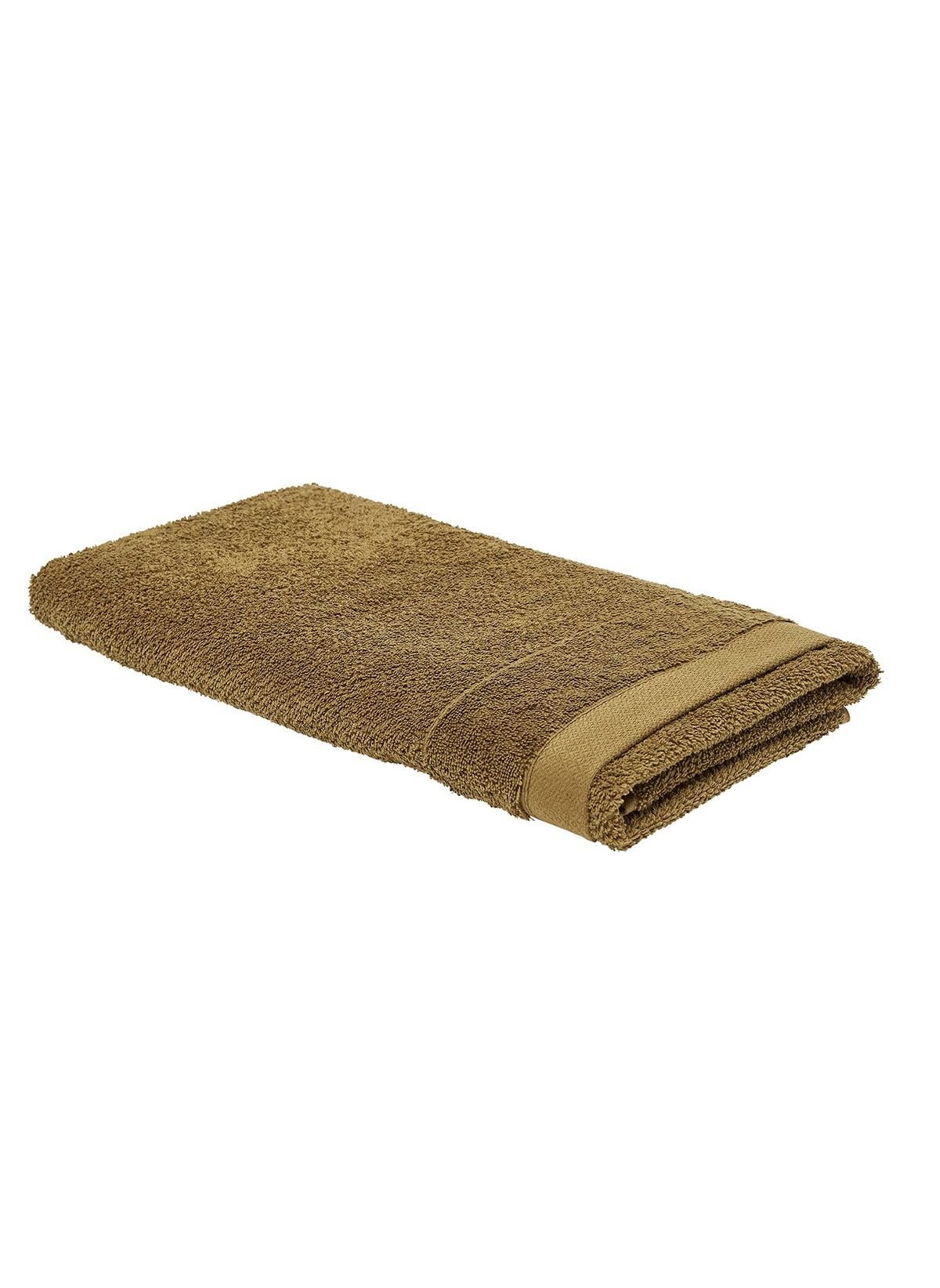 Plain cotton bath towel TODAY LINGE DE MAISON Brown