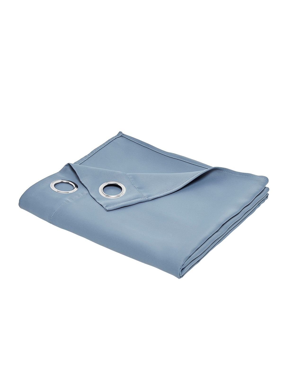 Plain blackout curtain with eyelets TODAY LINGE DE MAISON Blue