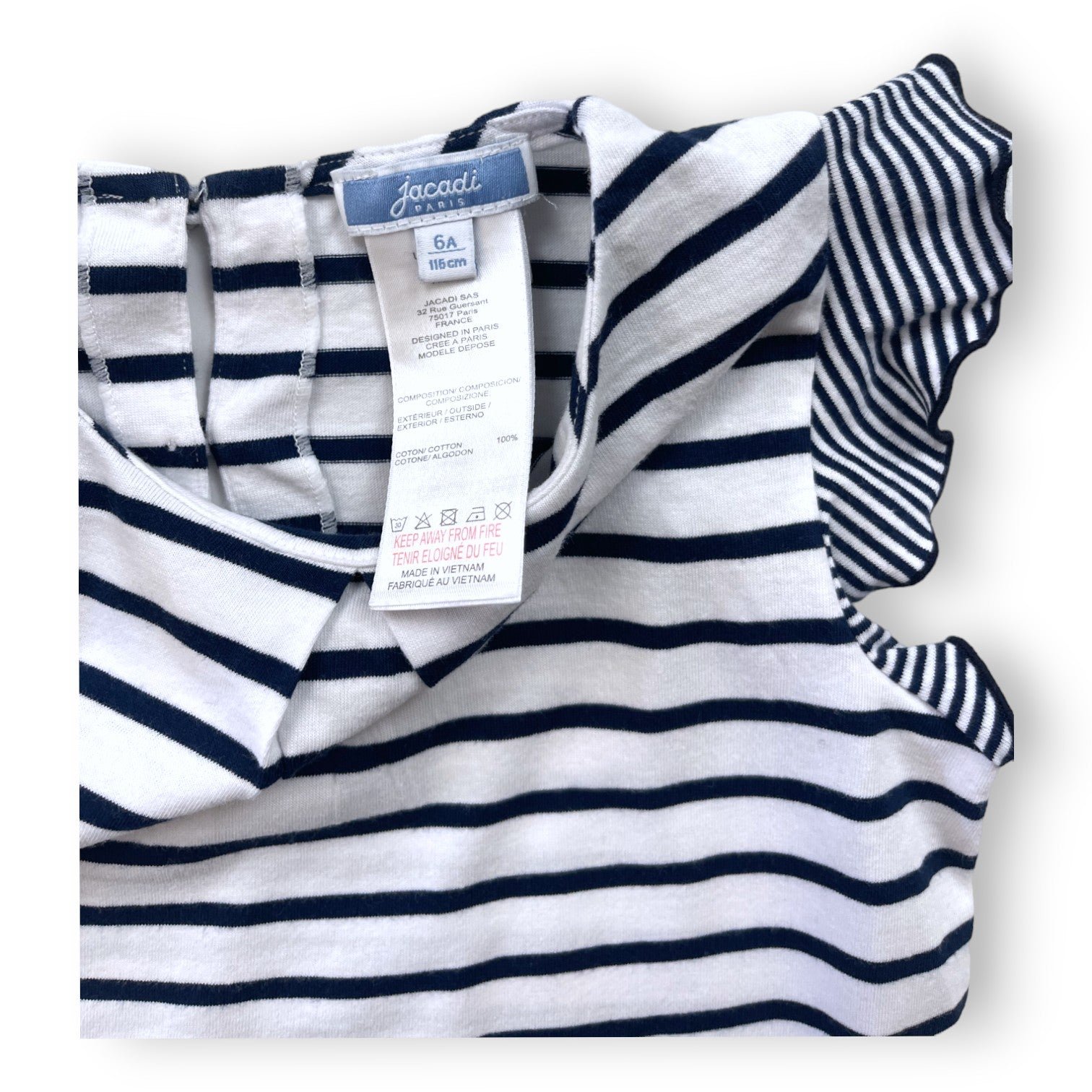 White kids t-shirt - 8 years JACADI - Seconde Main White